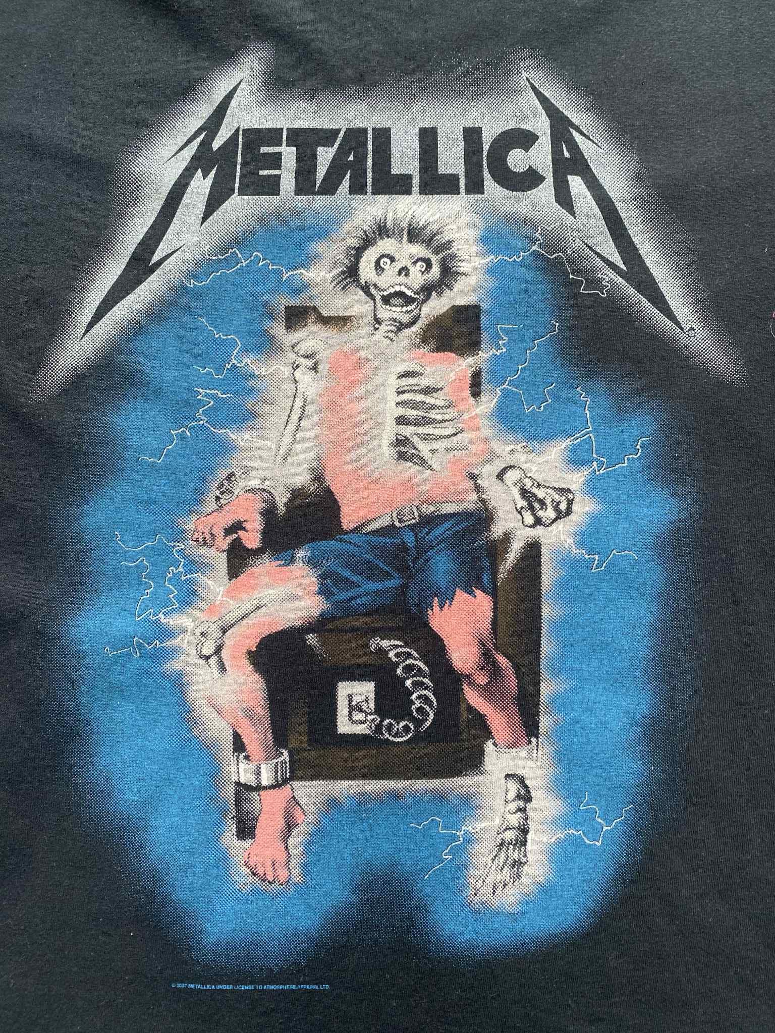 Metallica Vintage 1994 Metallica Kill Em All Band Tee 2007 Overprint Size US L / EU 52-54 / 3 - 5 Thumbnail