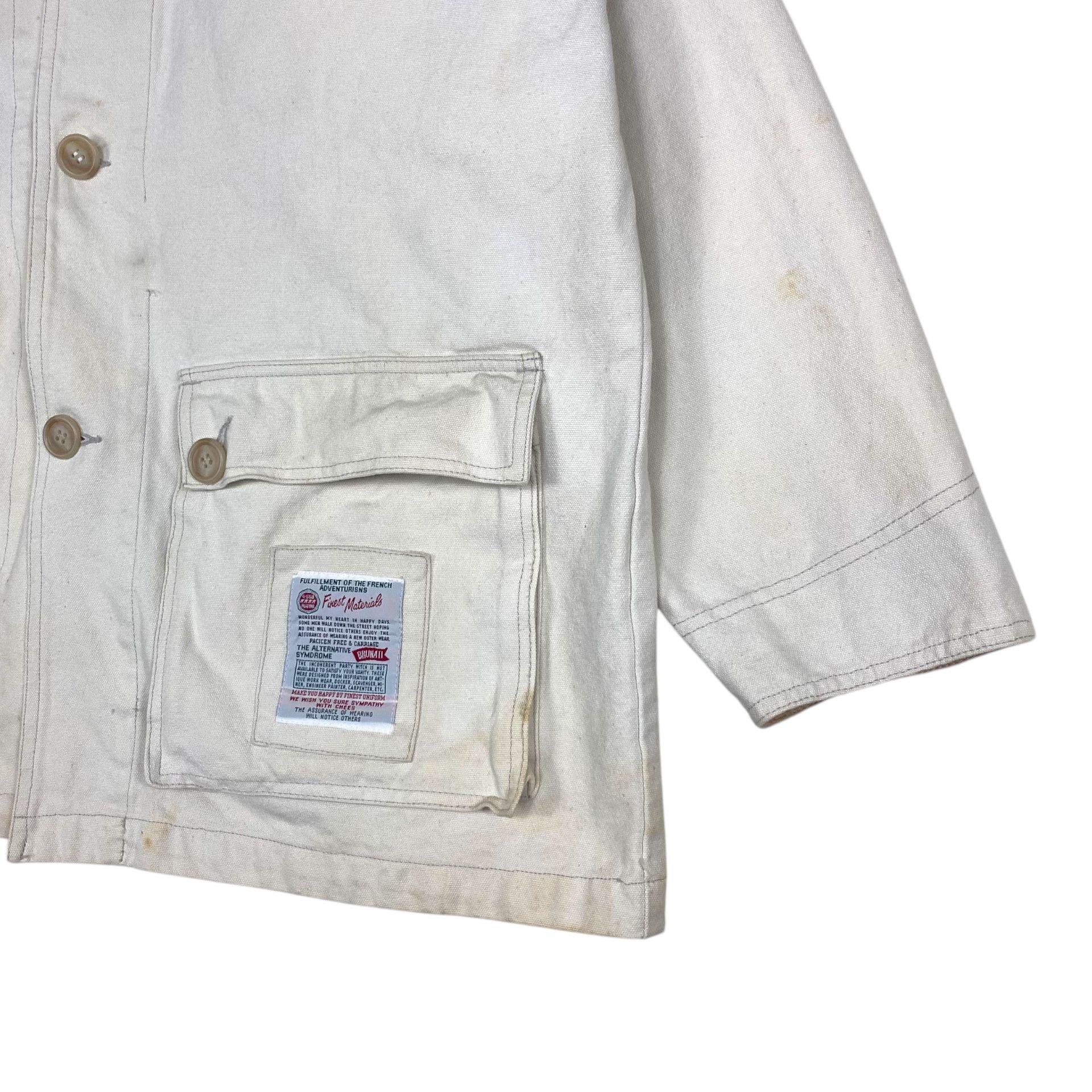 Japanese Brand 💥90s BRUNATI JAPAN CHORE BARN JACKET Size US M / EU 48-50 / 2 - 4 Thumbnail