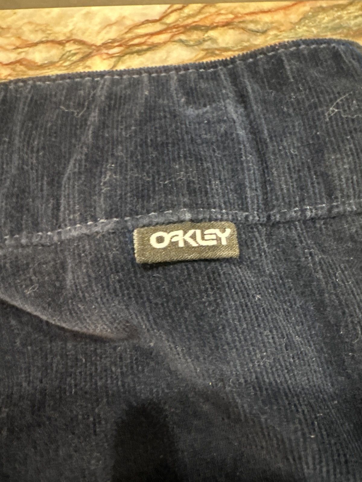 Oakley Navy blue Corduroy Oakley Pants Size US 33 - 5 Thumbnail