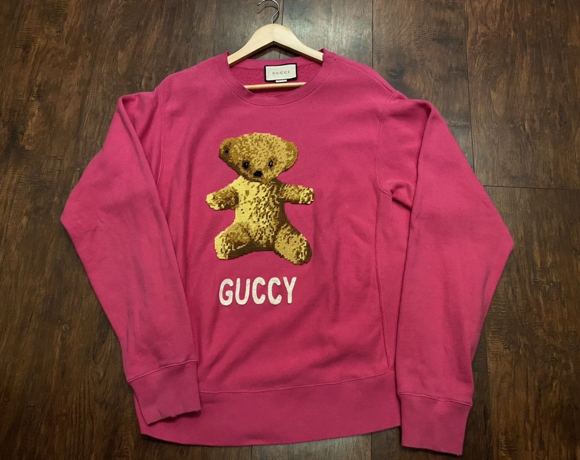 Gucci Guccy Teddy Bear Sweatshirt