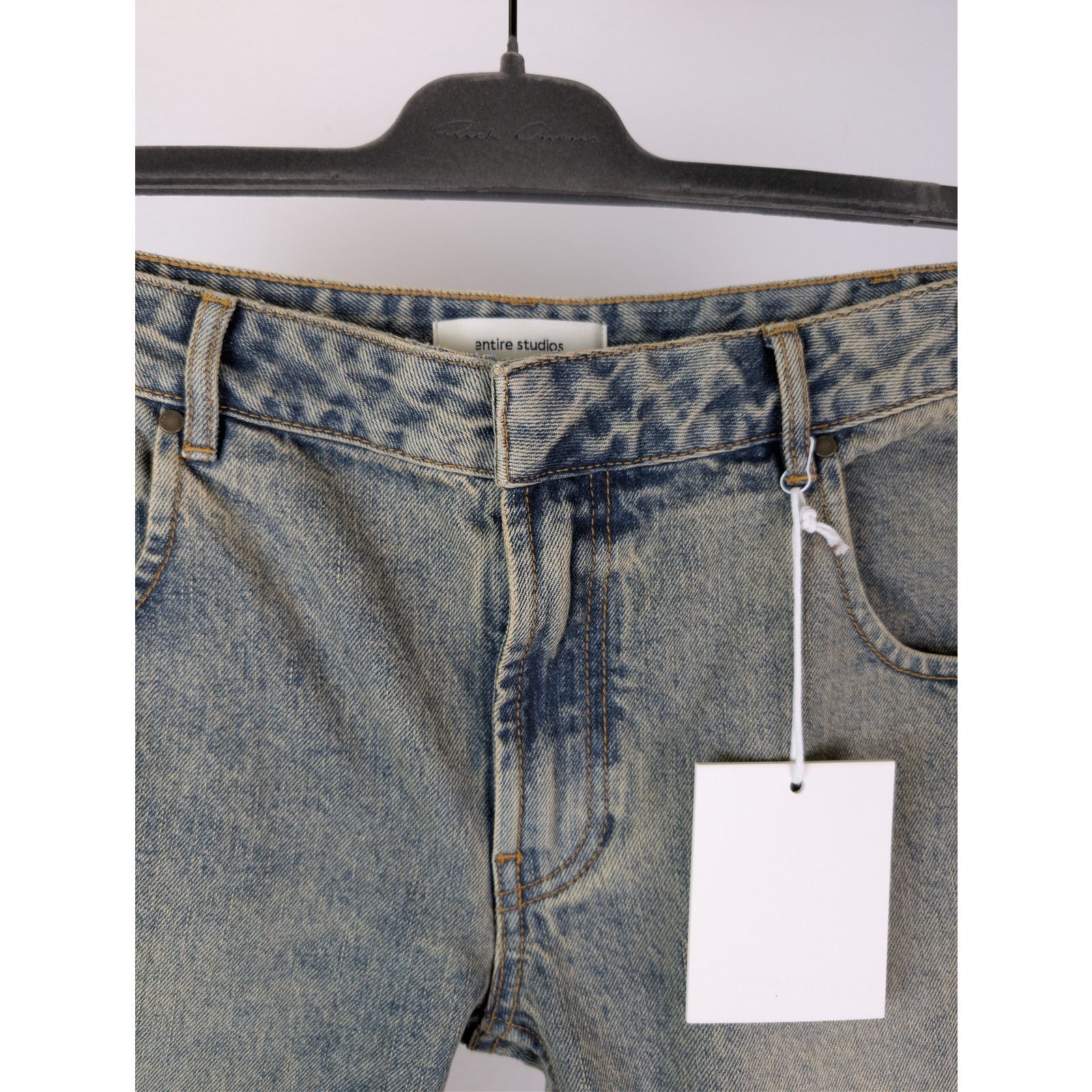 Entire Studios o1rshd1 Slim-Flared Denim Jeans in Blue Size US 34 / EU 50 - 8 Thumbnail