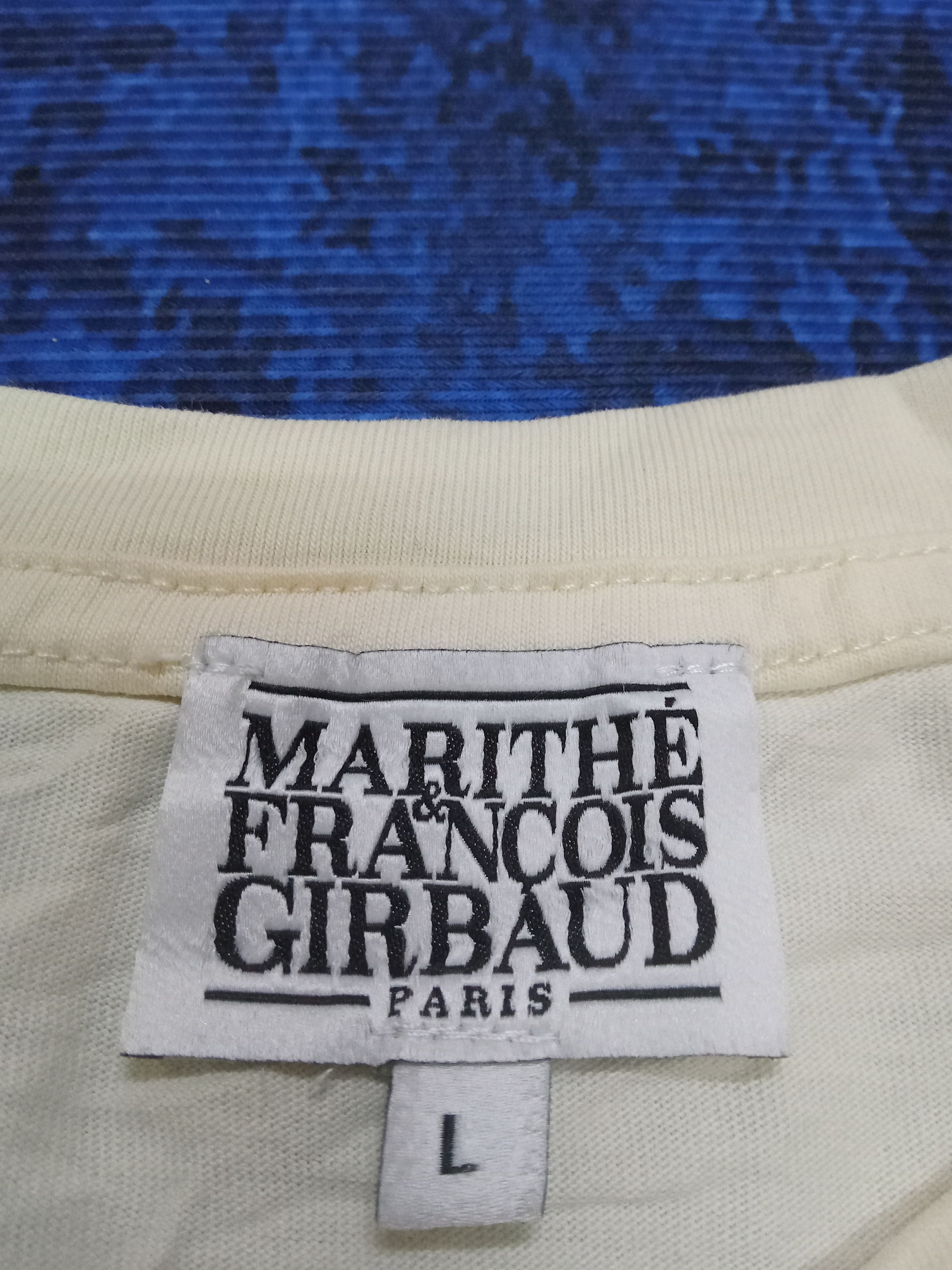 Marithe + Francois Girbaud Marithe Francois Girbaud Centre Spell Out T Shirt Size US L / EU 52-54 / 3 - 2 Thumbnail