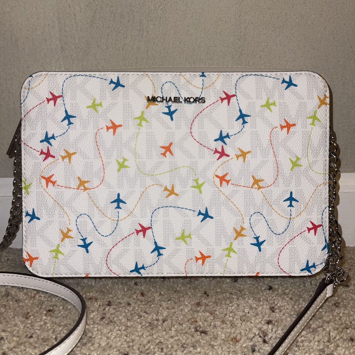 Michael Kors Michael Kors JET SET Crossbody ‘White’ - BRAND NEW Size ONE SIZE - 4 Thumbnail