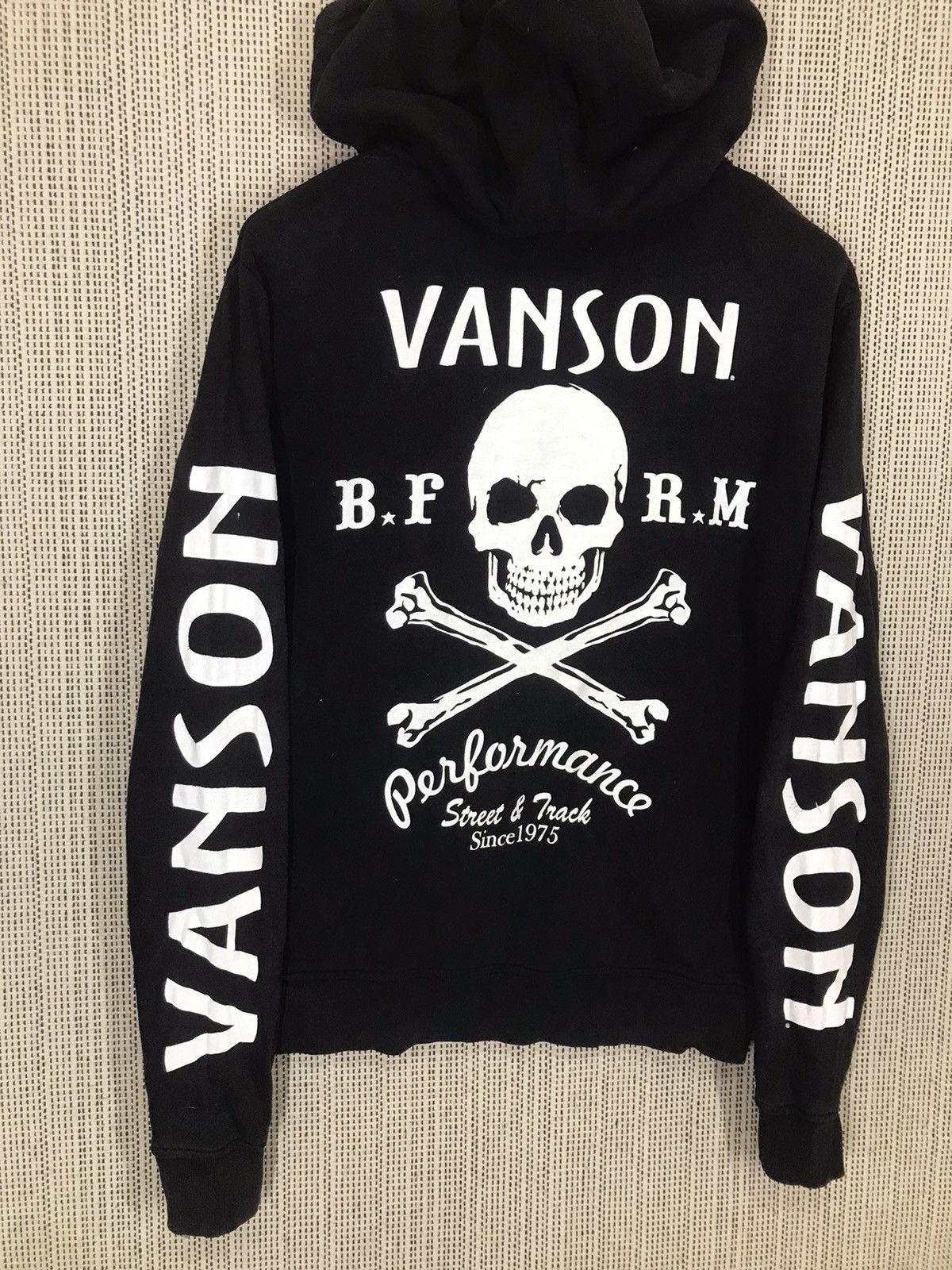If Six Was Nine LAST DROP 🔥VANSON LEATHERHOODIE SPELLOUT BIG LOGO VERY RATS‼️ Size US L / EU 52-54 / 3 - 3 Thumbnail