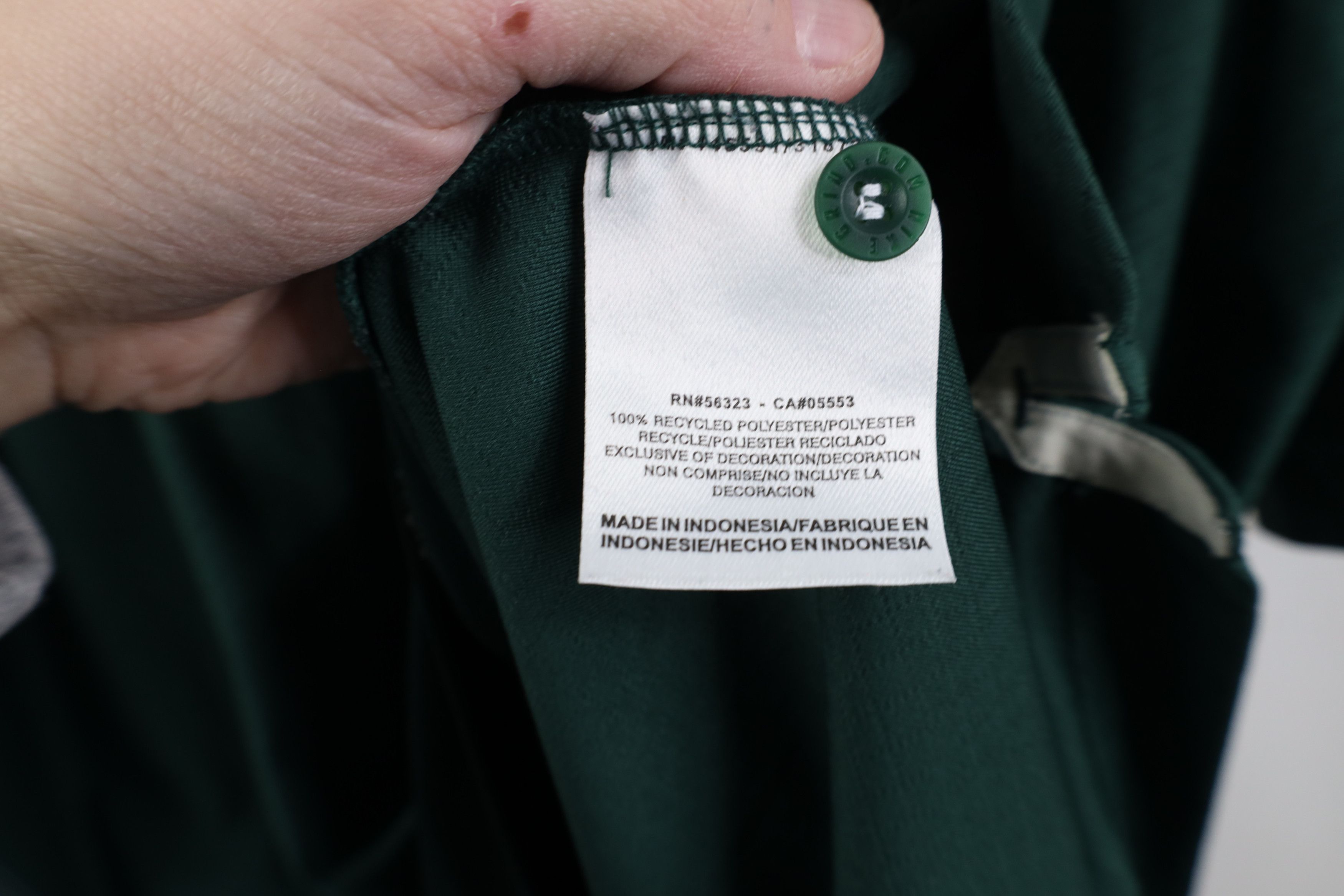 Nike Nike Scott Mini Swoosh Michigan State University Knit Polo Size US L / EU 52-54 / 3 - 12 Thumbnail