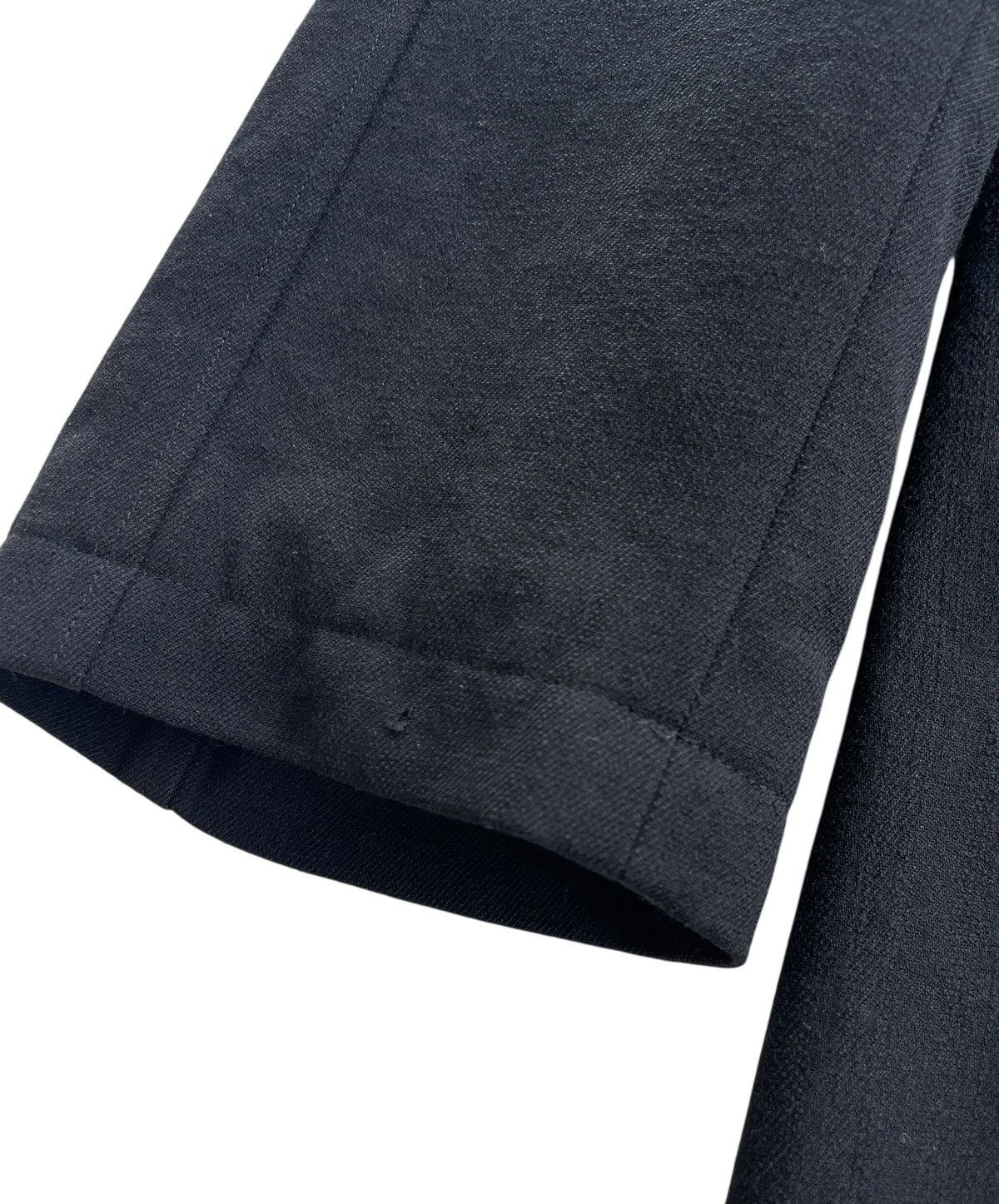 Yohji Yamamoto Yohji Yamamoto Black Gabardine Belted Trenchcoat Size US M / EU 48-50 / 2 - 5 Thumbnail