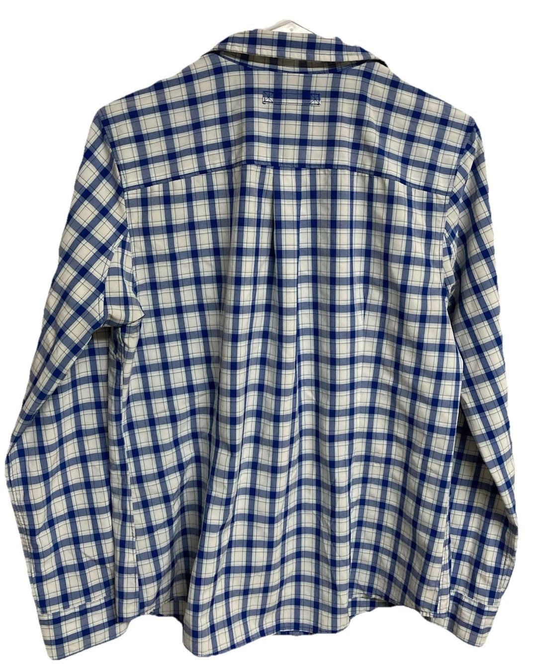 Duluth Trading Company Duluth Trading No Fly Zone Shirt Plaid Blue Sz M Size M / US 6-8 / IT 42-44 - 8 Thumbnail