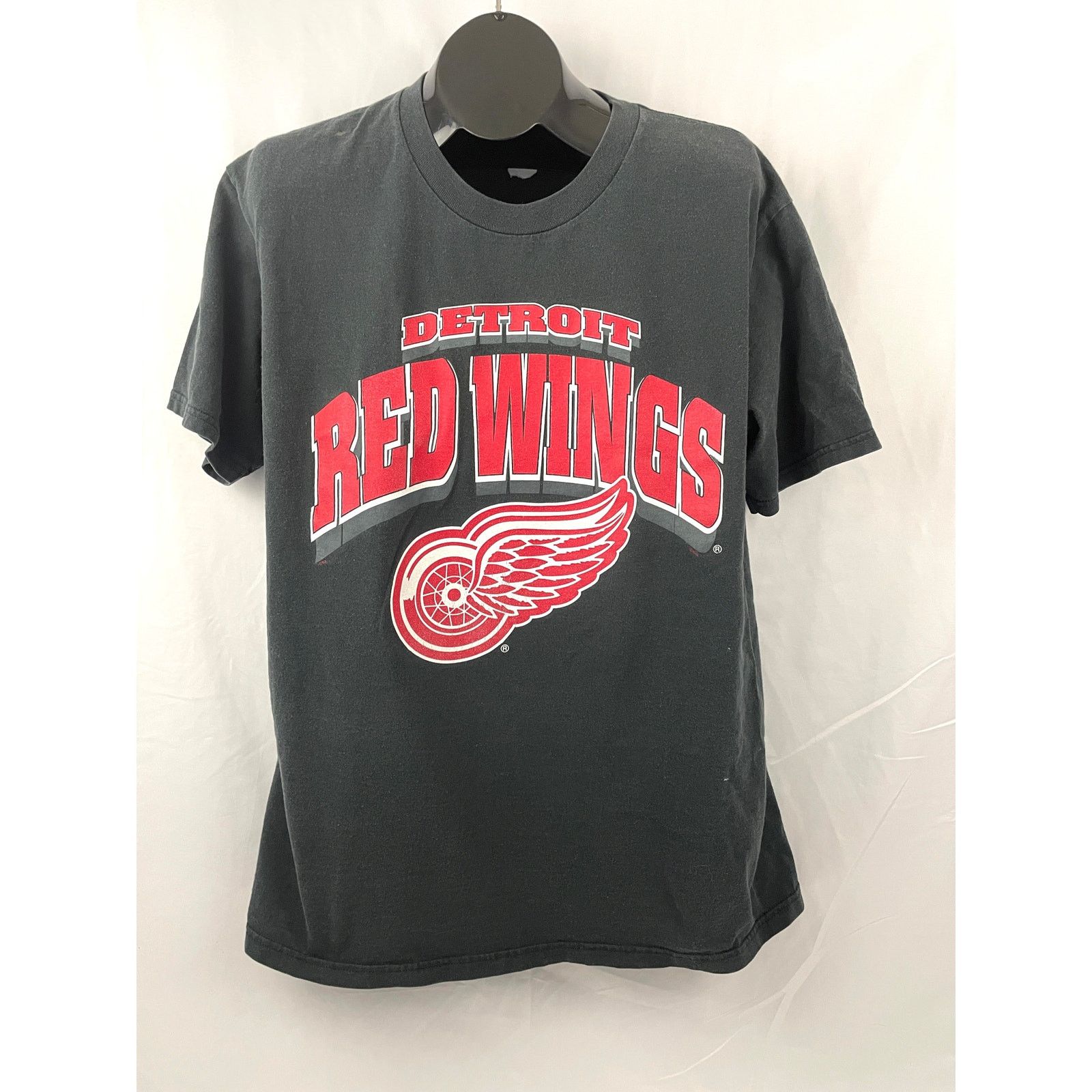 CSA VTG Detroit Red Wings NHL Shirt L 1990's Black Hockey Sports Size US L / EU 52-54 / 3 - 1 Thumbnail