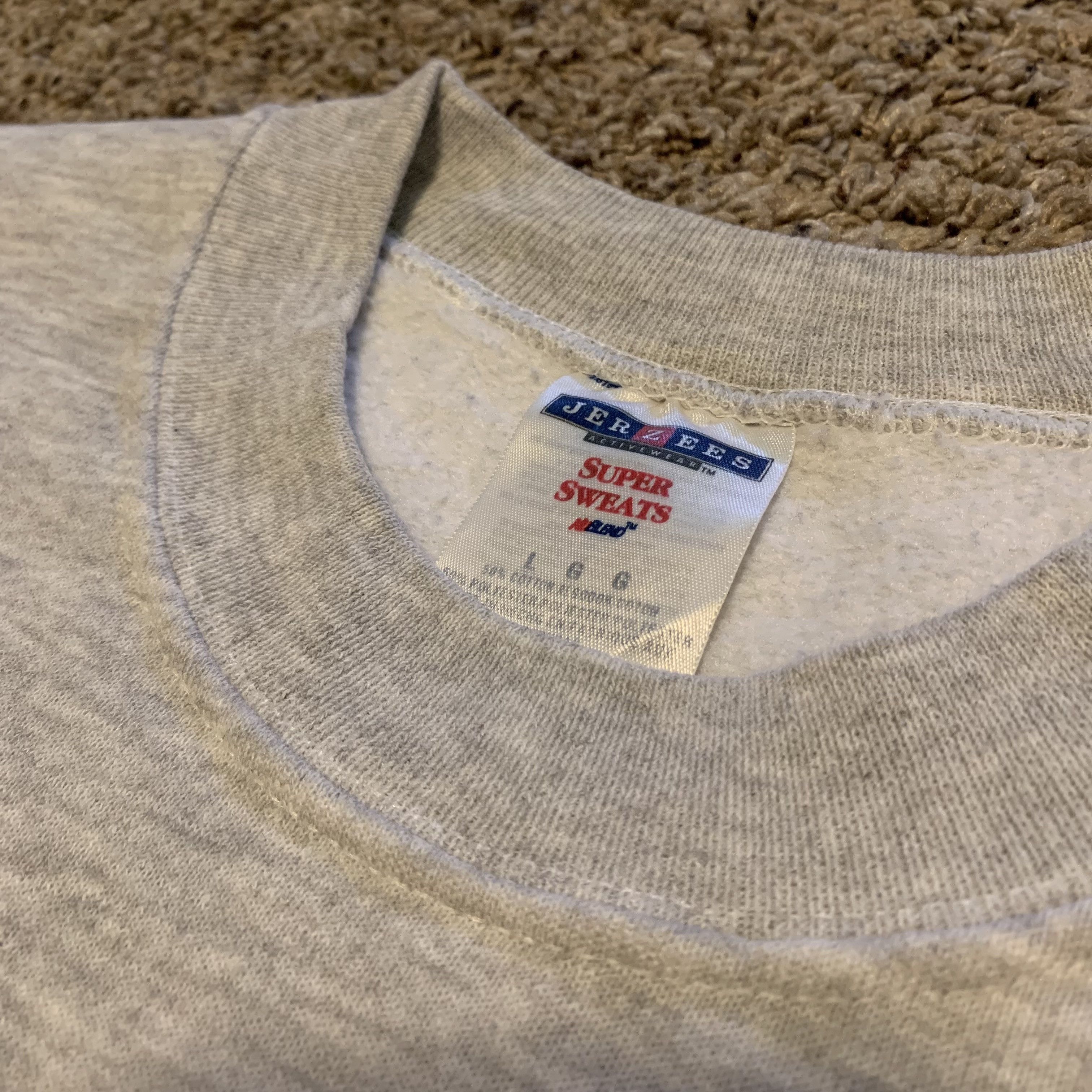 Jerzees VINTAGE JERZEES GRAPHIC CREWNECK Size US L / EU 52-54 / 3 - 4 Thumbnail