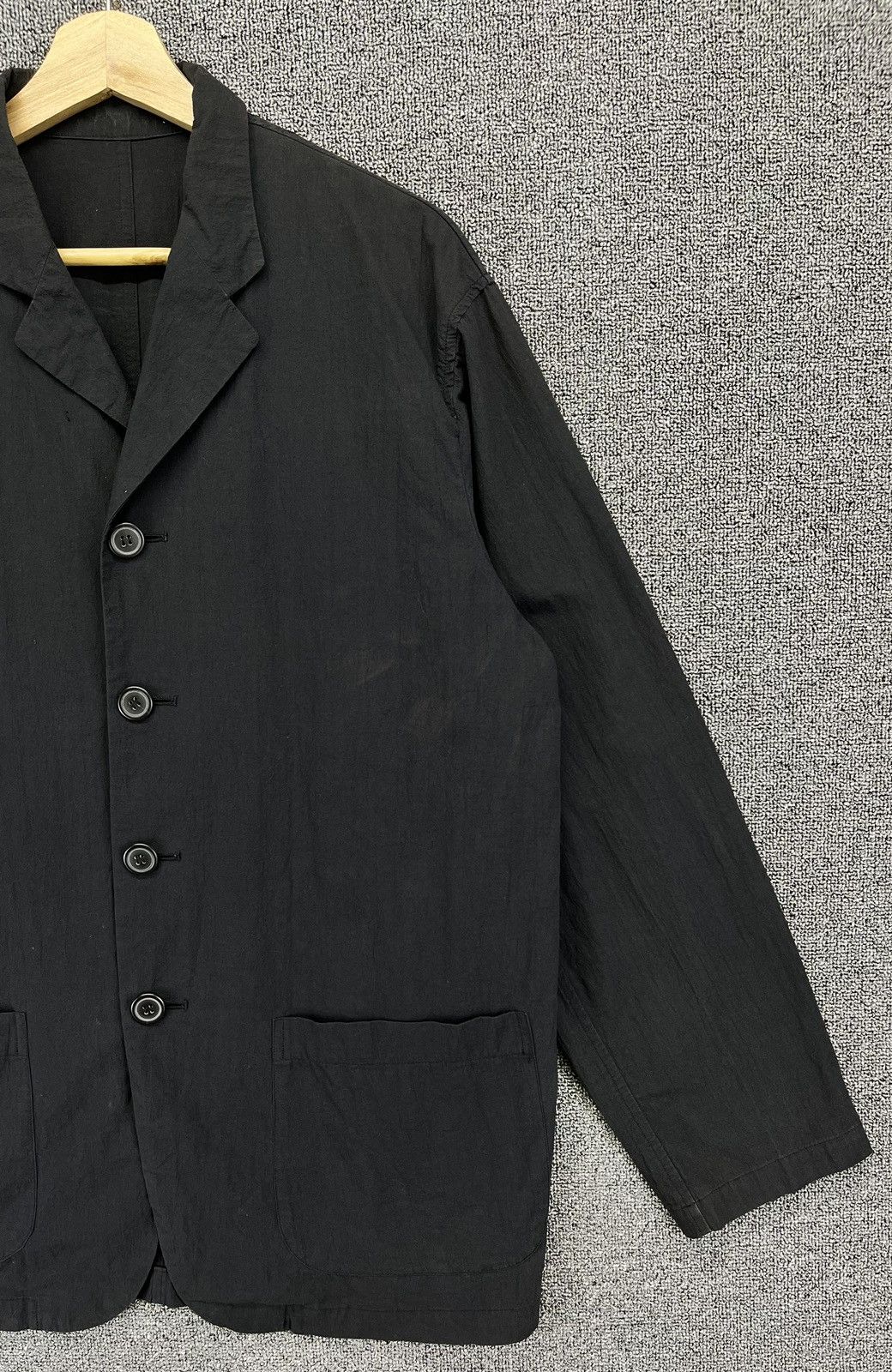 PPFM Vintage PPFM Flap Pocket Button Up Black Jacket Size US L / EU 52-54 / 3 - 4 Thumbnail