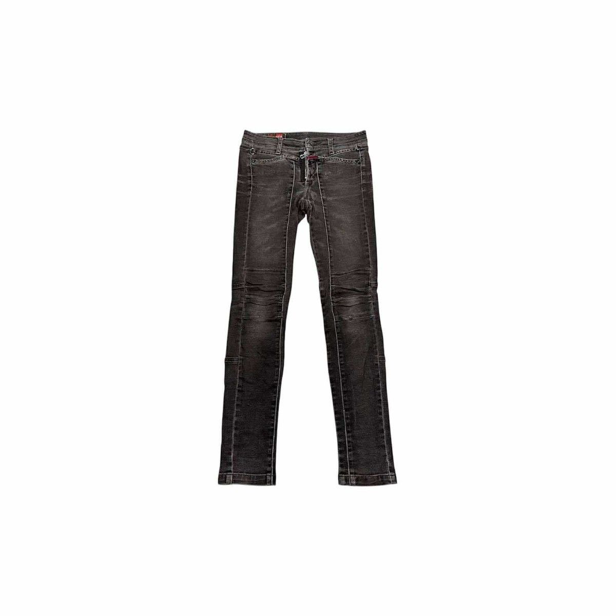 Marithe + Francois Girbaud 🔥Y2K Marithe Francois Girbaud Skinny Biker Jeans Size US 30 / EU 46 - 1 Thumbnail