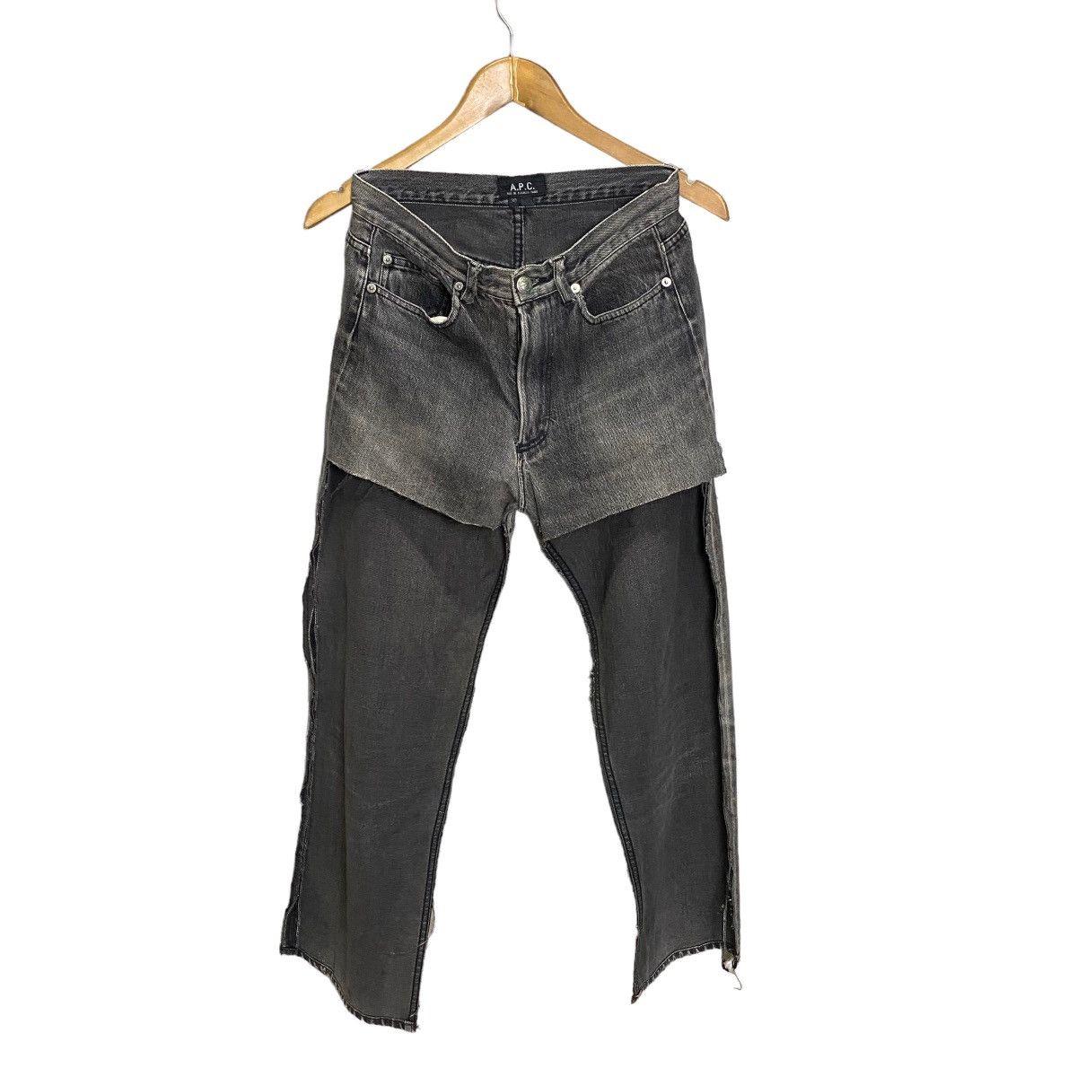 A.P.C. × Japanese Brand APC distressed denim pant Size US 30 / EU 46 - 3 Thumbnail