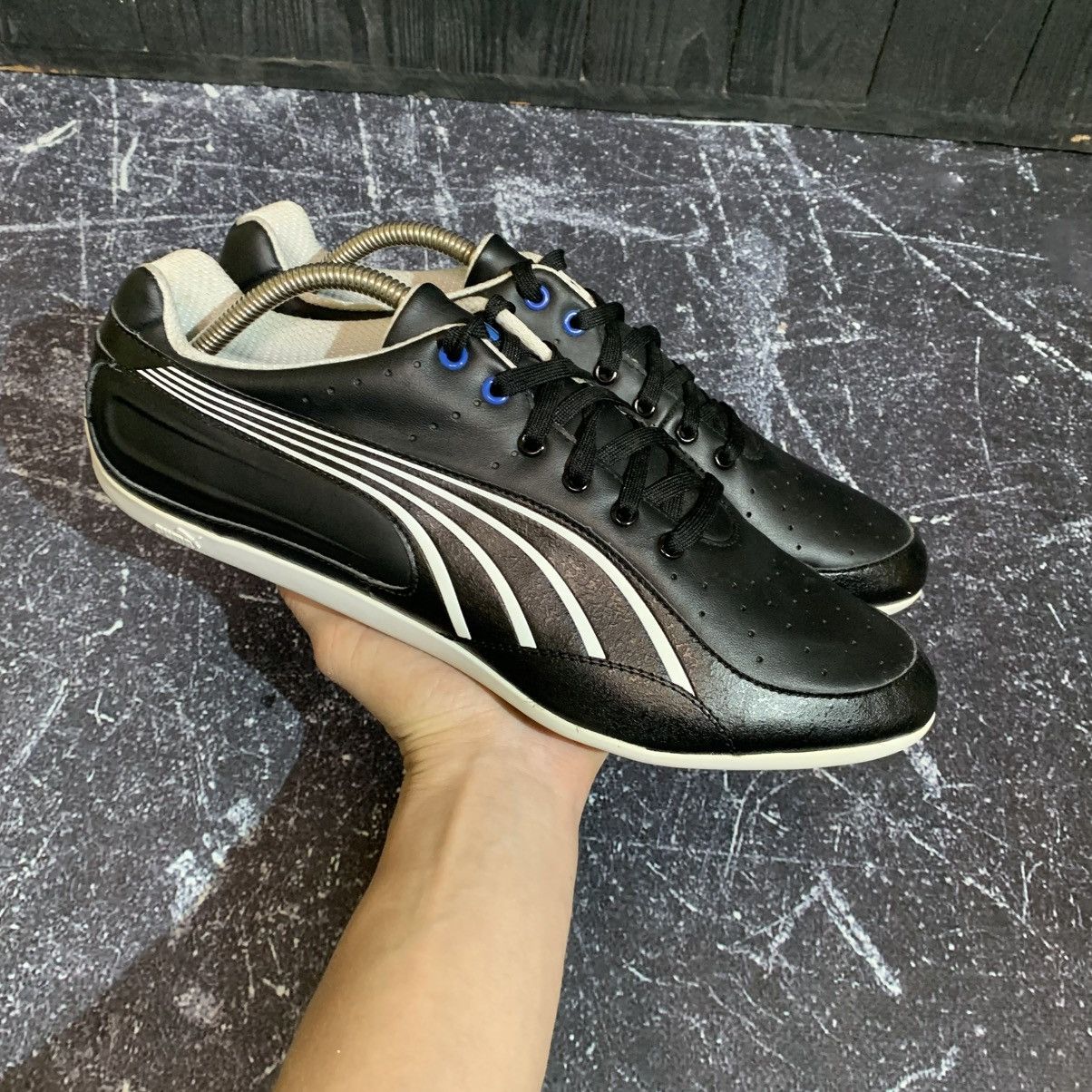 Puma × Vintage Puma Vintage Leather Sneakers Size 11.5 US 45 EU Size US 11.5 / EU 44-45 - 1 Thumbnail
