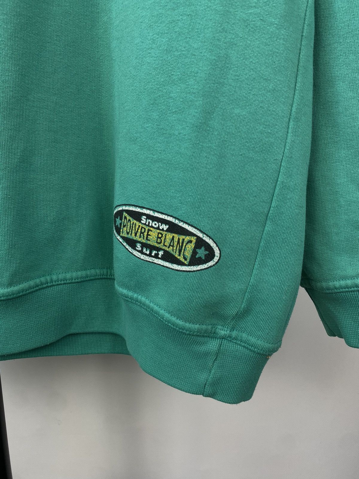 Vintage VINTAGE 90S POIVRE BLANC Big Logo Sk8 Sweatshirt Size US M / EU 48-50 / 2 - 6 Thumbnail