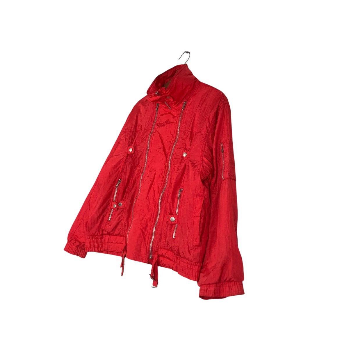Japanese Brand 🔥BOMBER JACKET DOUBLE ZIPPER PARACHUTE BONDAGE ISSEY MIYAKE Size US M / EU 48-50 / 2 - 4 Thumbnail