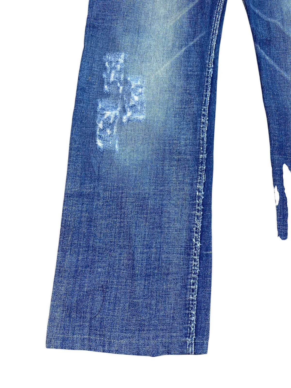 Takeshy Kurosawa Takeshy Kurosawa Brand Whiskers Faded Wash Ripped Jeans Size US 30 / EU 46 - 5 Thumbnail