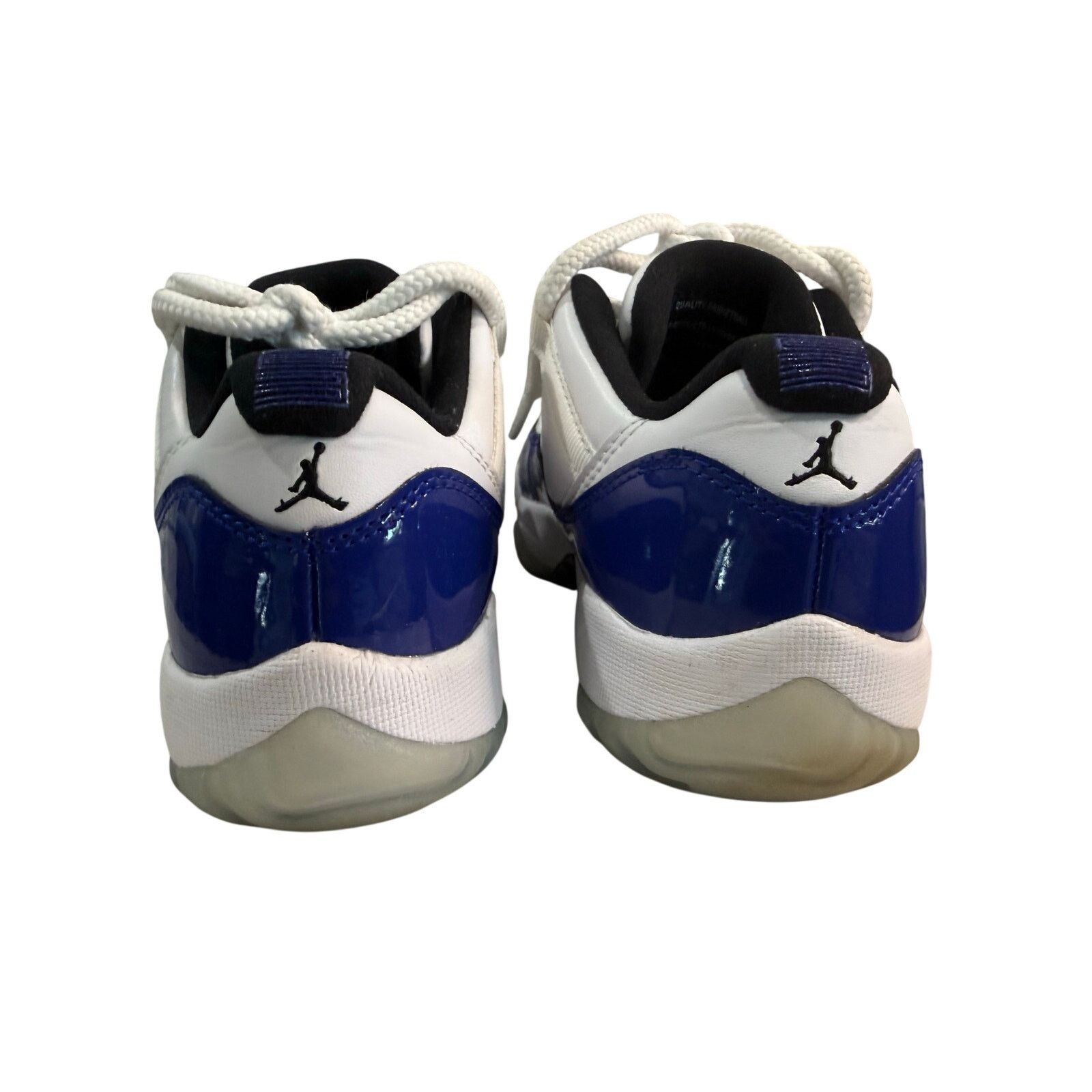 Jordan Brand Jordan 11 Retro Low White Concord Size 4.5m 6w AH7860-199 Size US 6 / IT 36 - 4 Thumbnail