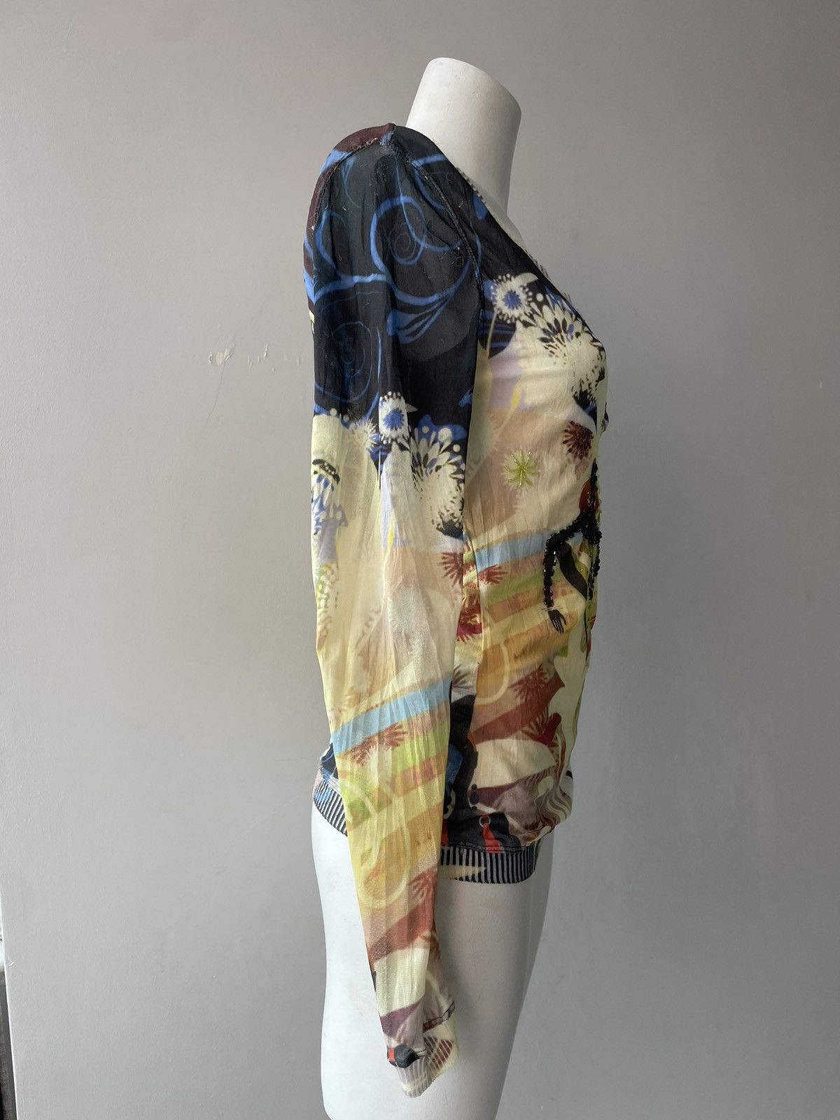 Vintage y2k blouse Size M / US 6-8 / IT 42-44 - 12 Thumbnail