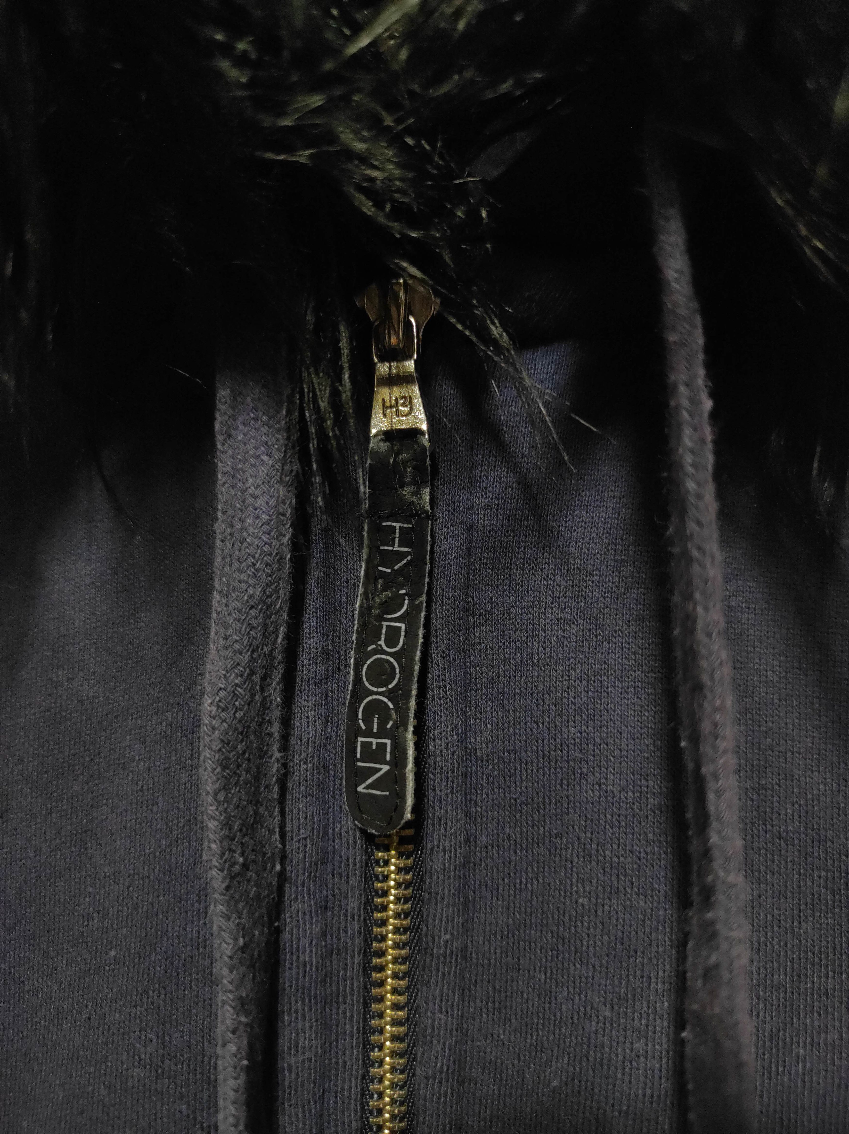 Hysteric Glamour Hydrogen navy faded Zipper Fur Hoodie LGB IfSixWasNine style Size US L / EU 52-54 / 3 - 5 Thumbnail