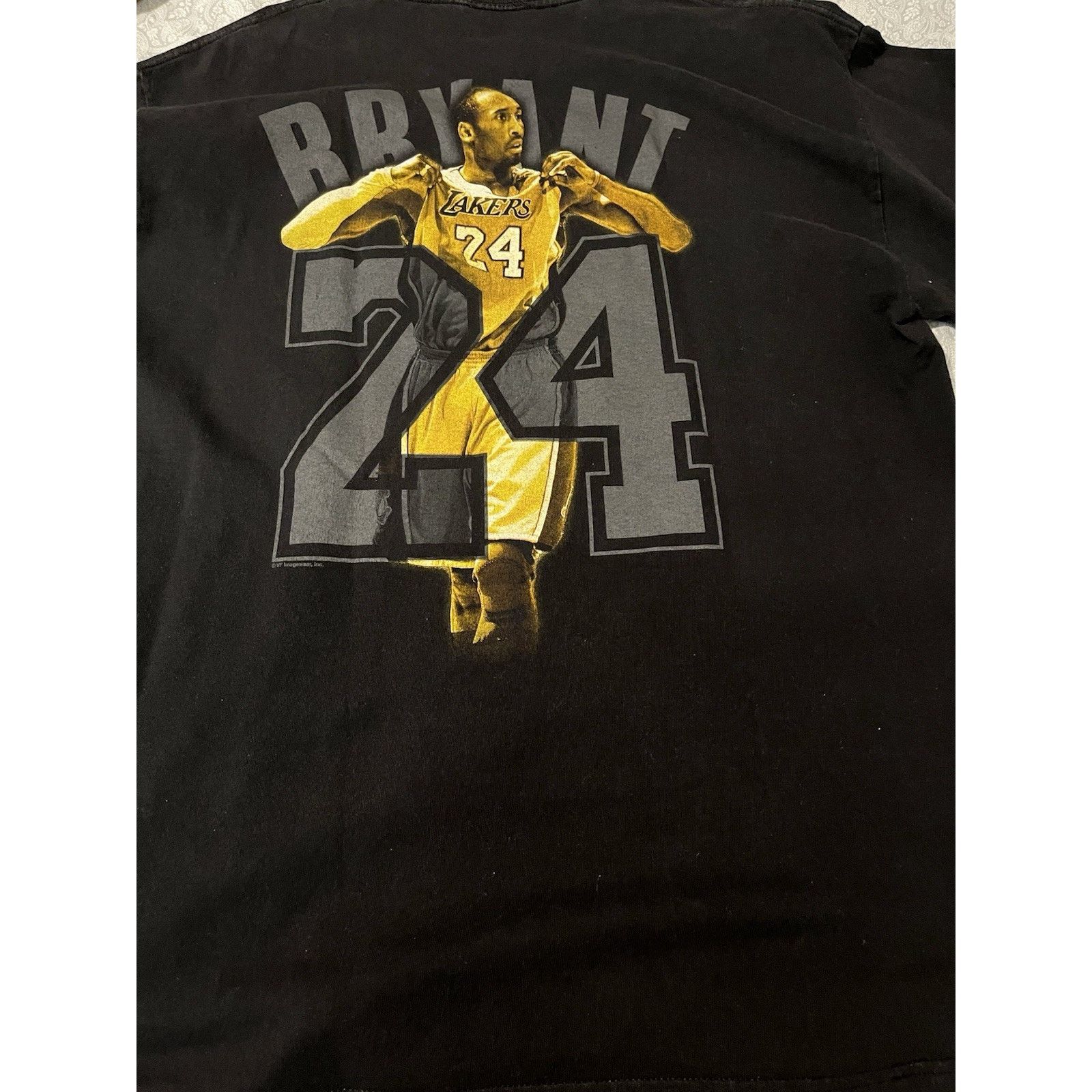 Majestic Kobe Bryant Black Mamba Lakers T Shirt Large Majestic NBA Size US L / EU 52-54 / 3 - 8 Thumbnail