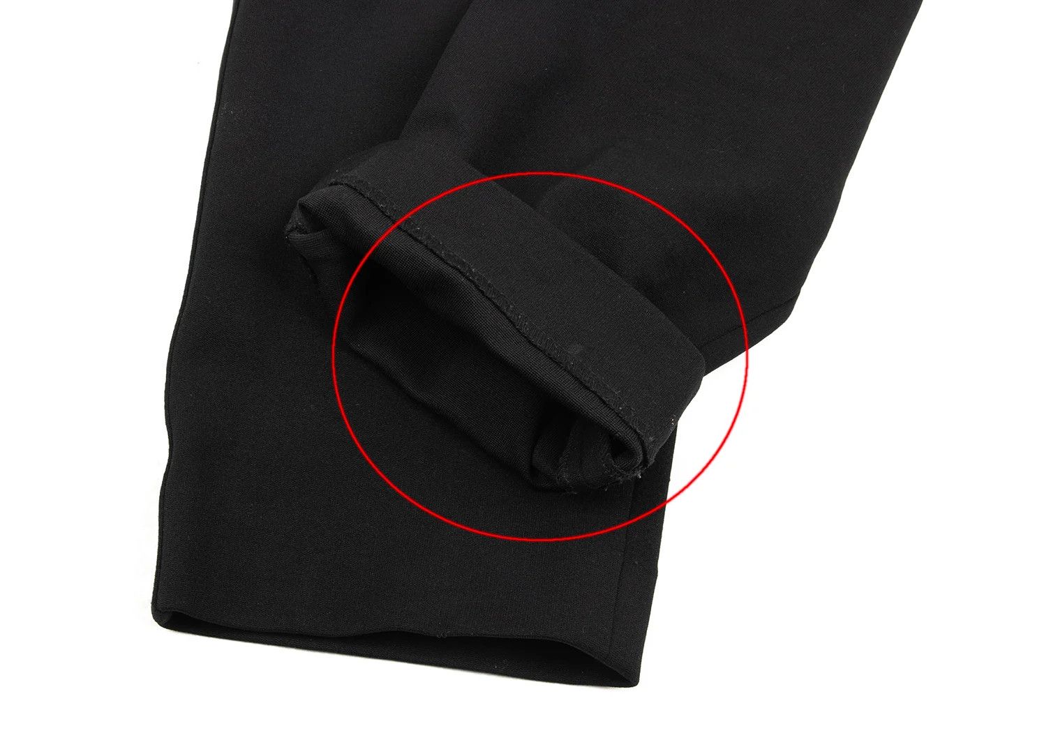 Emporio Armani Nylon Stretch Straight Pants in Black Size 46 Size US 30 / EU 46 - 8 Thumbnail