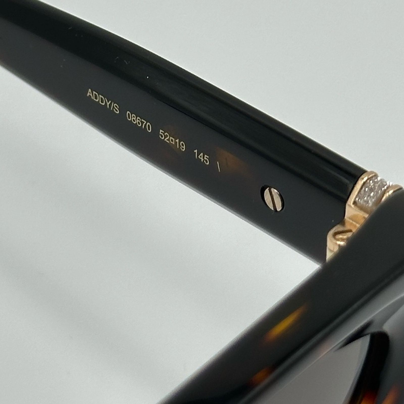 Jimmy Choo NEW JIMMY CHOO ADDY/S 0086 70 Havana/Brown Women Sunglasses Size ONE SIZE - 9 Thumbnail