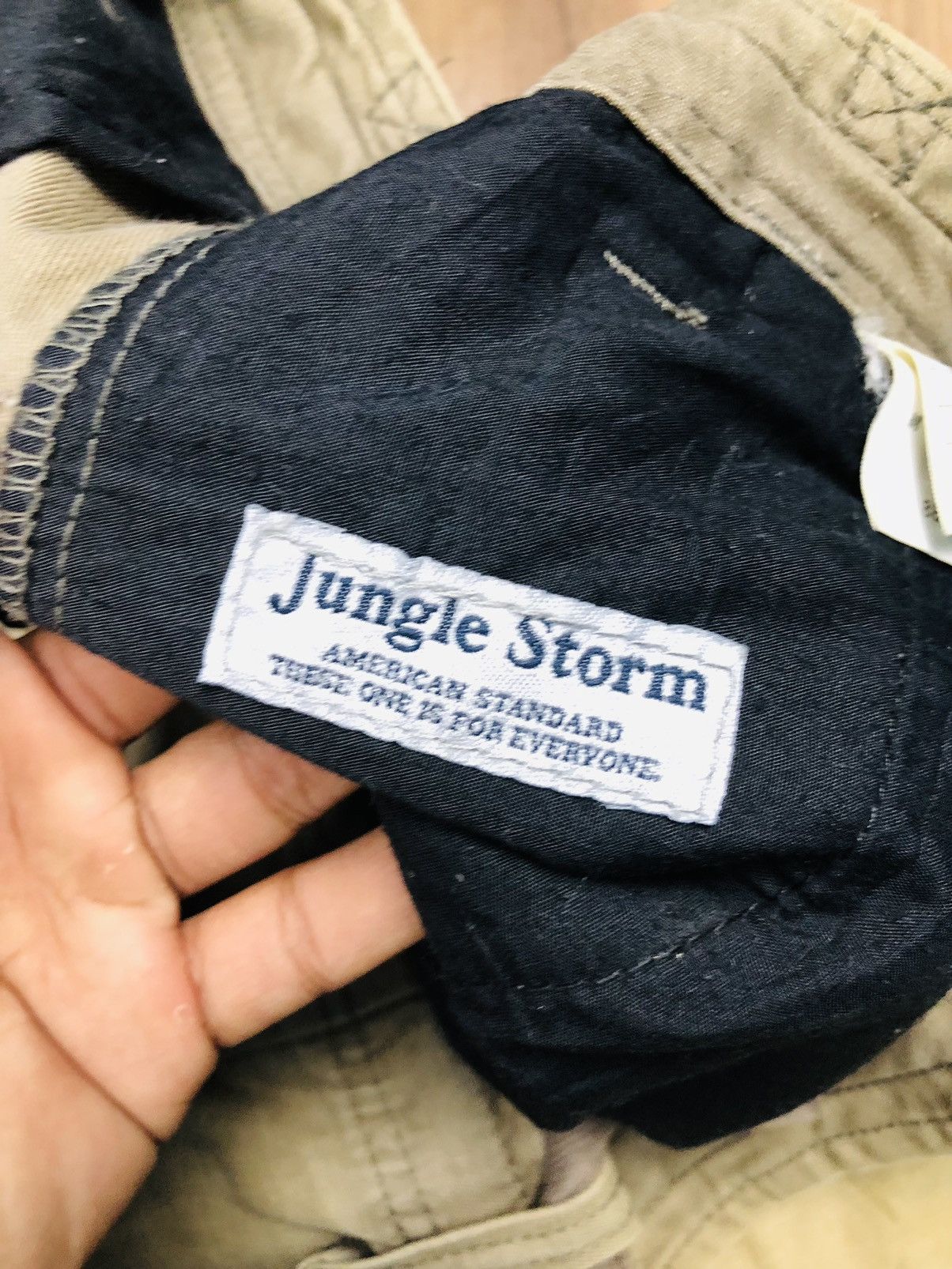 Japanese Brand Jungle Storm Tactical Cargo Pants Streetwear Style (40) Size US 36 / EU 52 - 9 Thumbnail