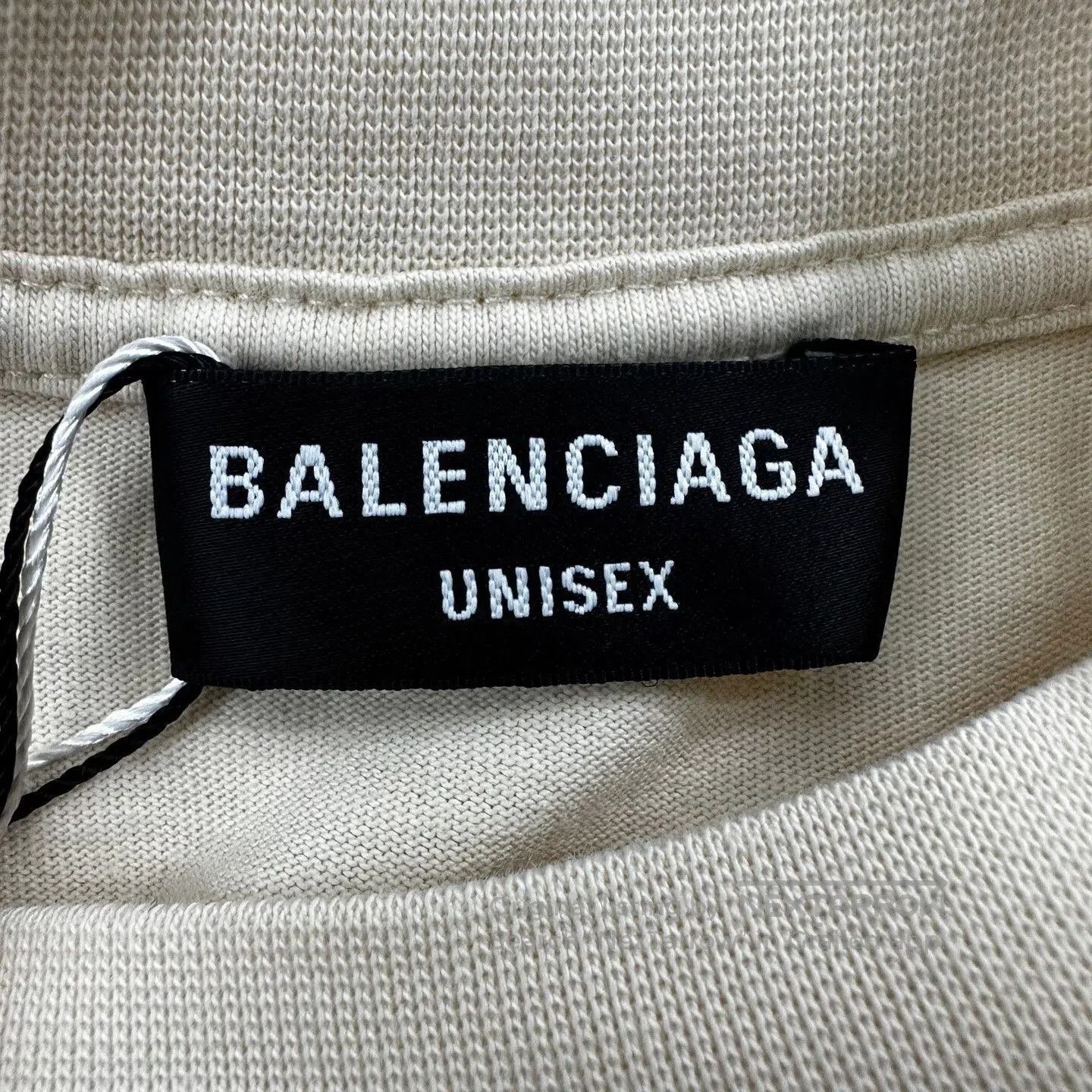 Balenciaga balenciaga beige long sleeve logo sweatshirt. Size US L / EU 52-54 / 3 - 3 Thumbnail