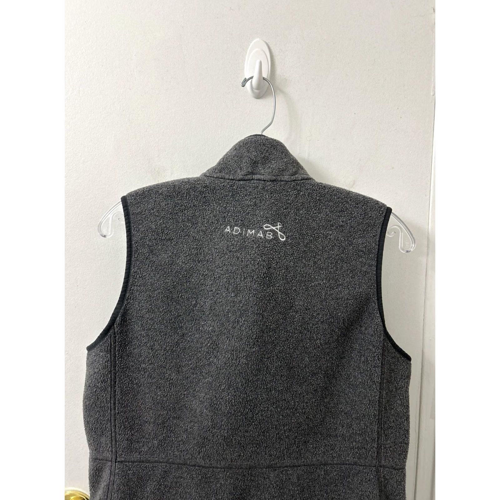 Vintage LL Bean Mountain Classic Fleece Vest Womens Medium Gray Full Zip Jacket 505383 Size M / US 6-8 / IT 42-44 - 6 Thumbnail