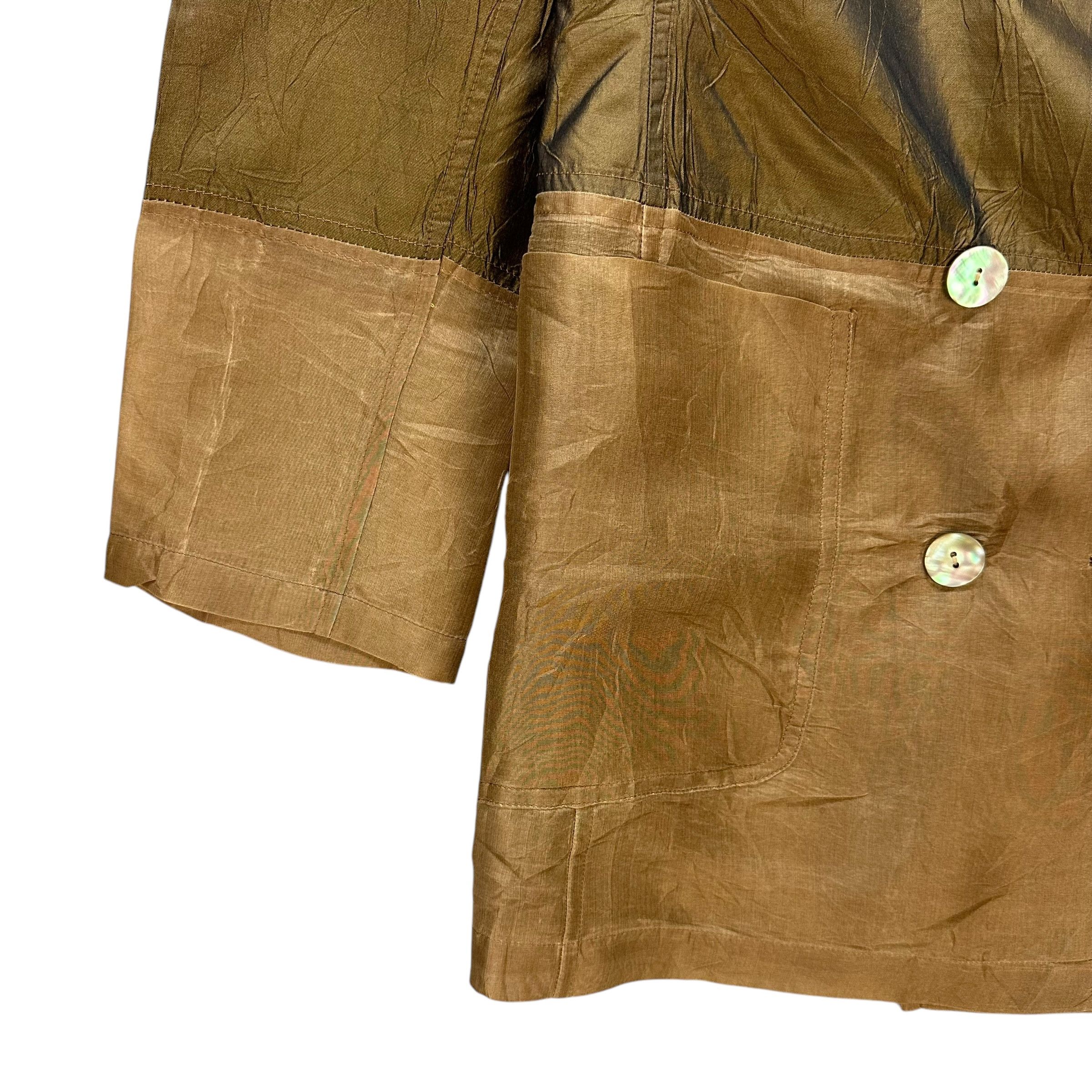 Vintage HARRIET SELLING Double Breasted Lightweight Jacket #A77-1871 Size M / US 6-8 / IT 42-44 - 4 Thumbnail