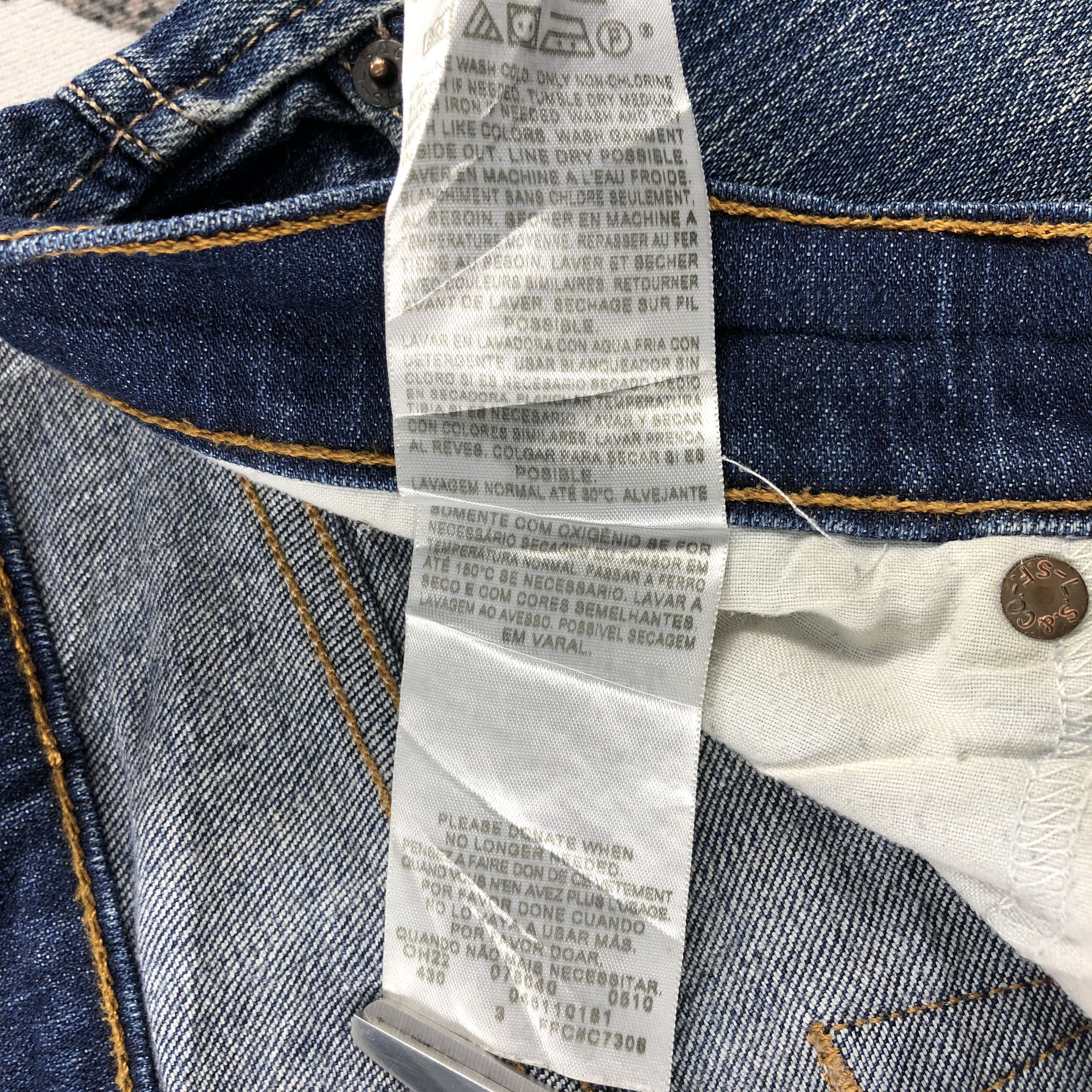 Levi's Levis 511 Jeans Faded Blue Denim KJ1048 Size US 36 / EU 52 - 18 Thumbnail