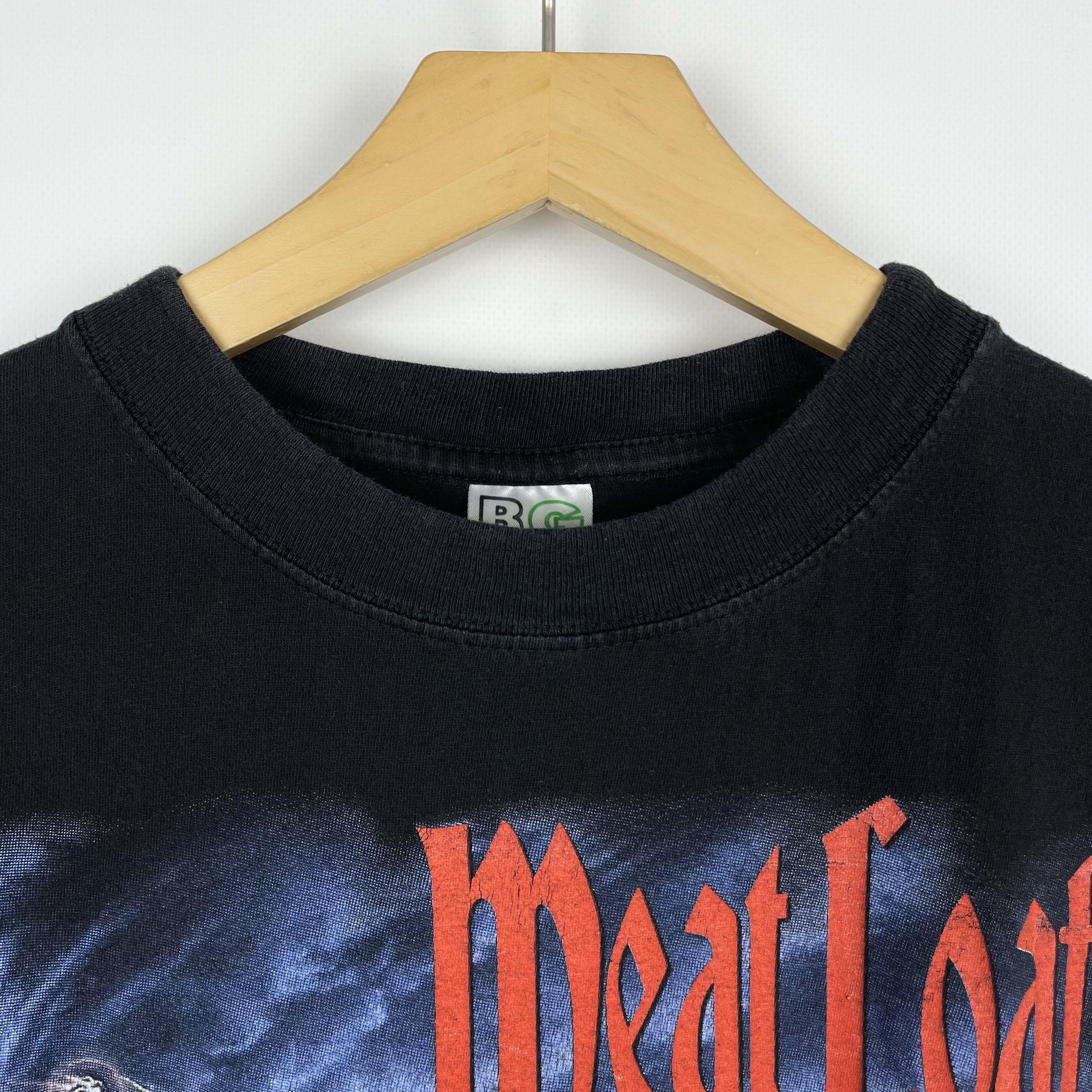 Band Tees Vintage Meat Loaf Rock Band Europe Tour T Shirt 1999 Size US M / EU 48-50 / 2 - 6 Thumbnail