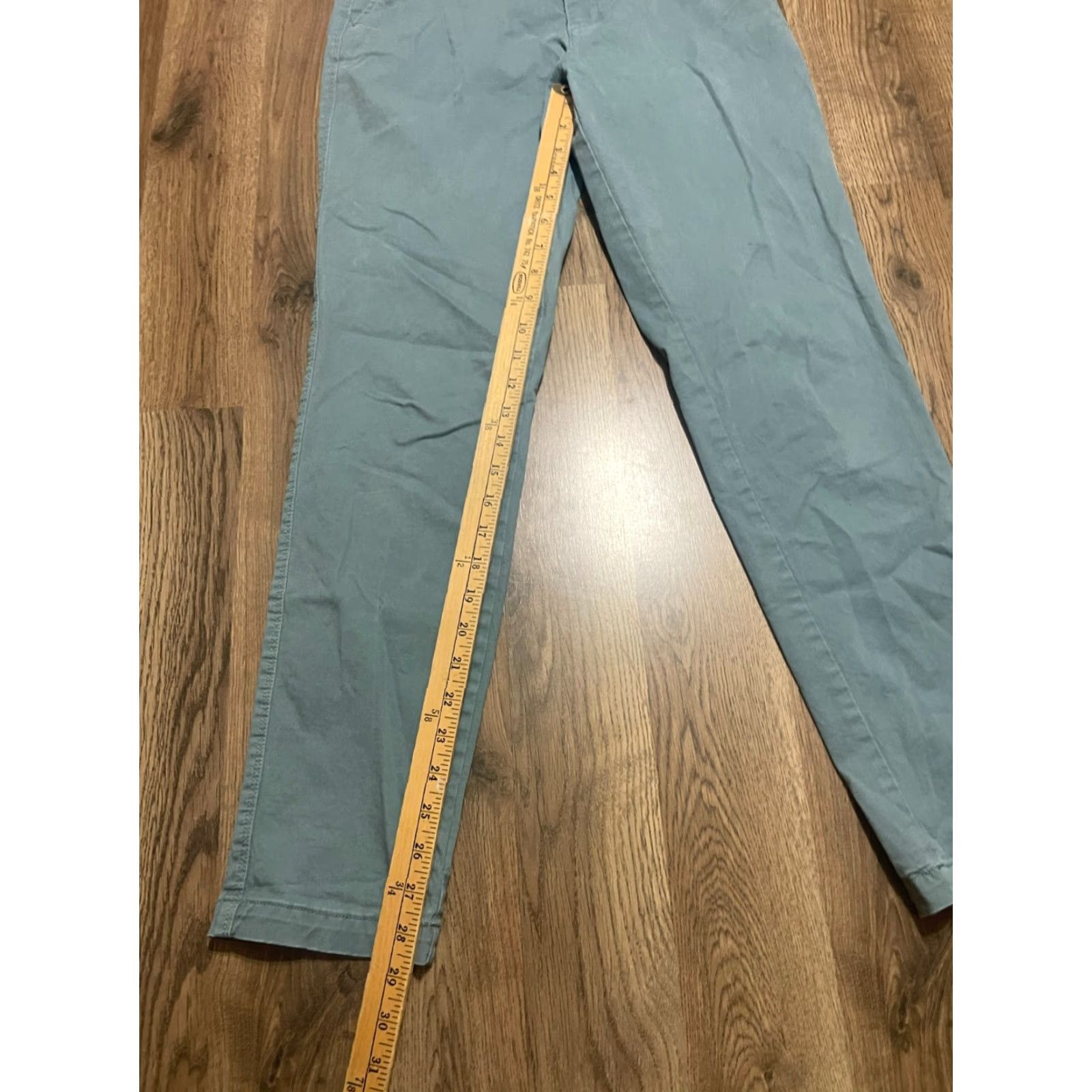 Eddie Bauer Eddie Bauer Jeans Women's Size 4 Legendwash Stretch Boyfriend Slim Pockets Green 28.5in Inseam Regular Size Type Womens Pants/Jeans Size 27" / US 4 / IT 40 - 7 Thumbnail