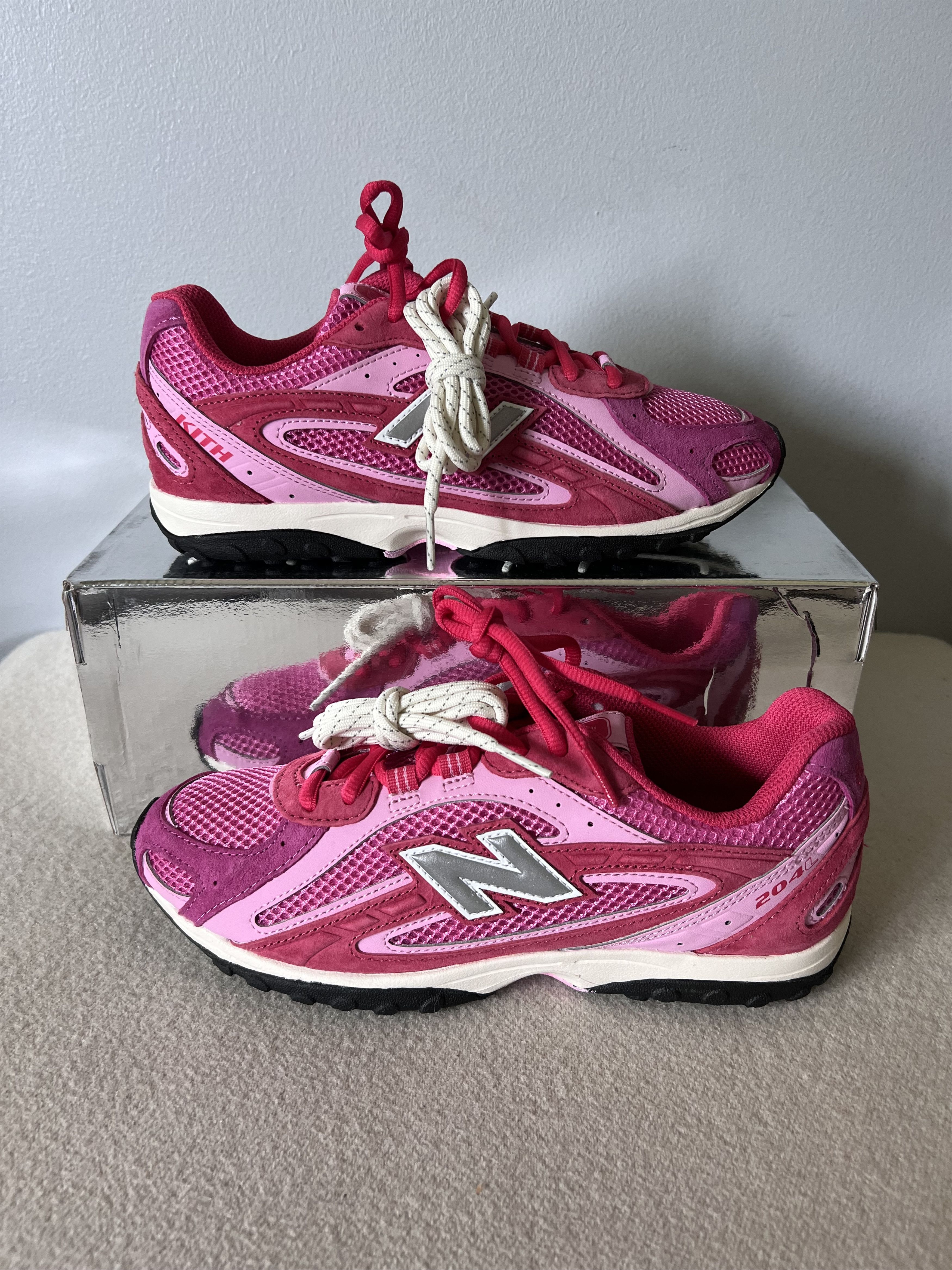 Kith × New Balance Kith New Balance 204L Sneakers in Pink Size US 5.5 / EU 38 - 2 Thumbnail