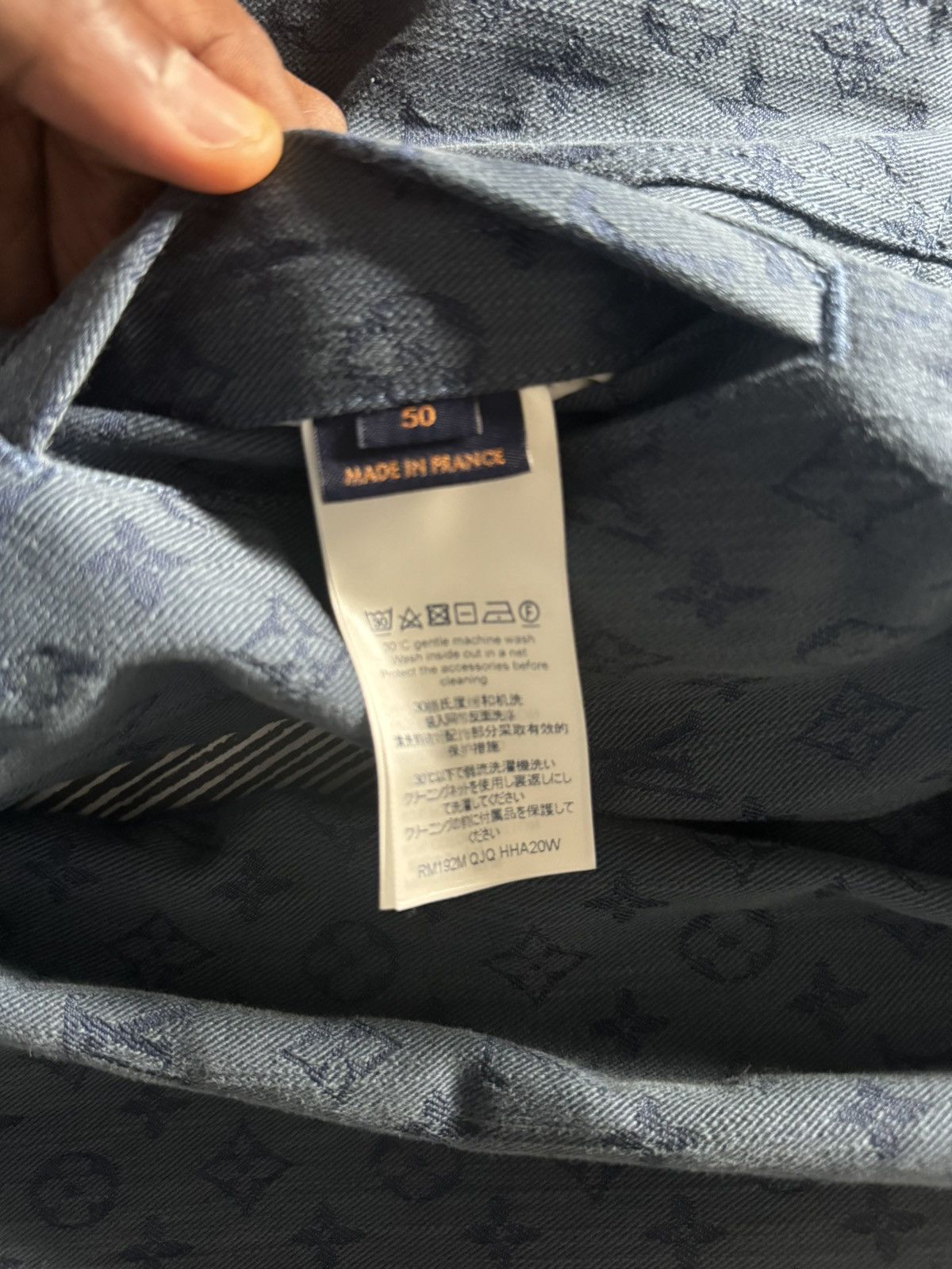 Louis Vuitton LOUIS VUITTON DENIM JACKET EU50 Size US M / EU 48-50 / 2 - 5 Thumbnail