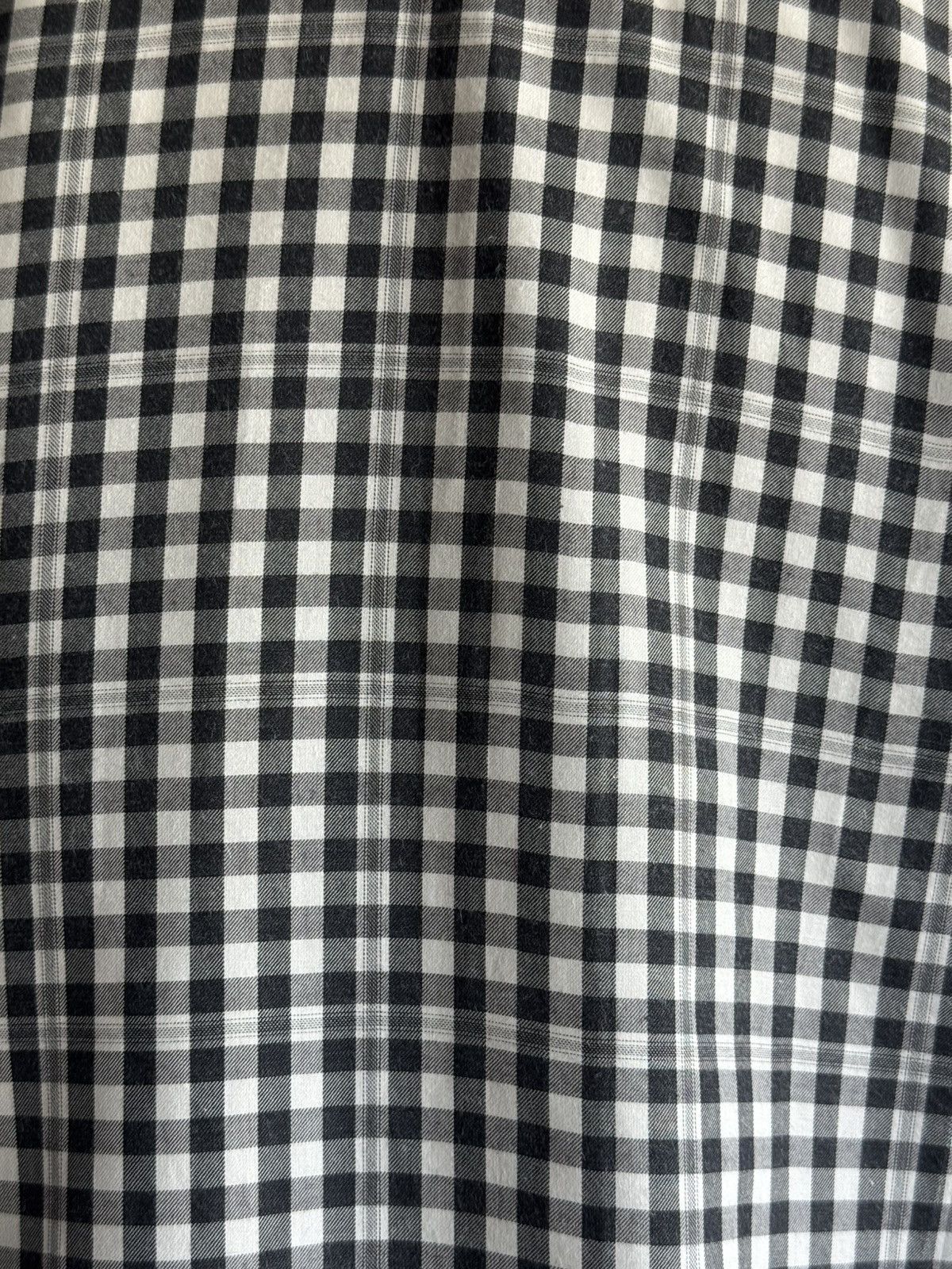 Tom Ford TOM FORD black and white plaid button down shirt 38/15 Size US S / EU 44-46 / 1 - 6 Thumbnail