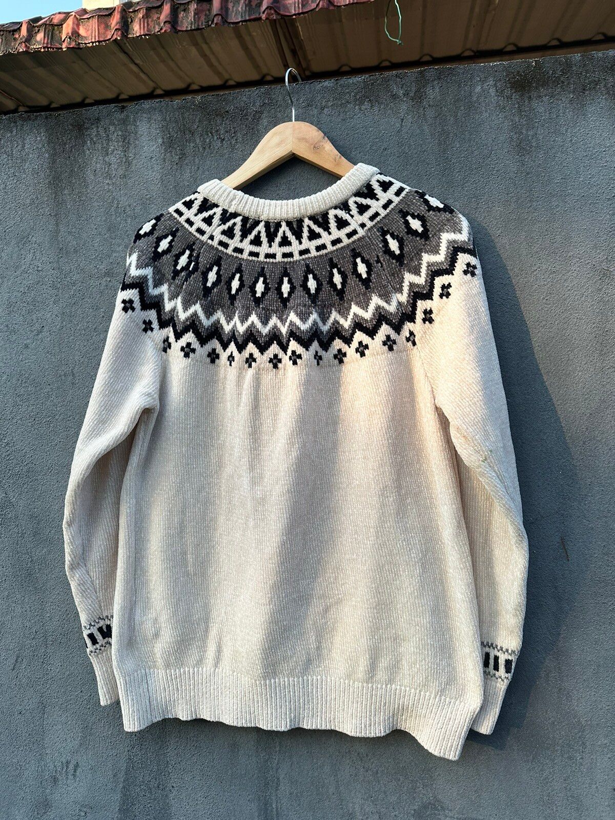 Japanese Brand Ikka Knitted Sweatshirt Size US M / EU 48-50 / 2 - 7 Thumbnail