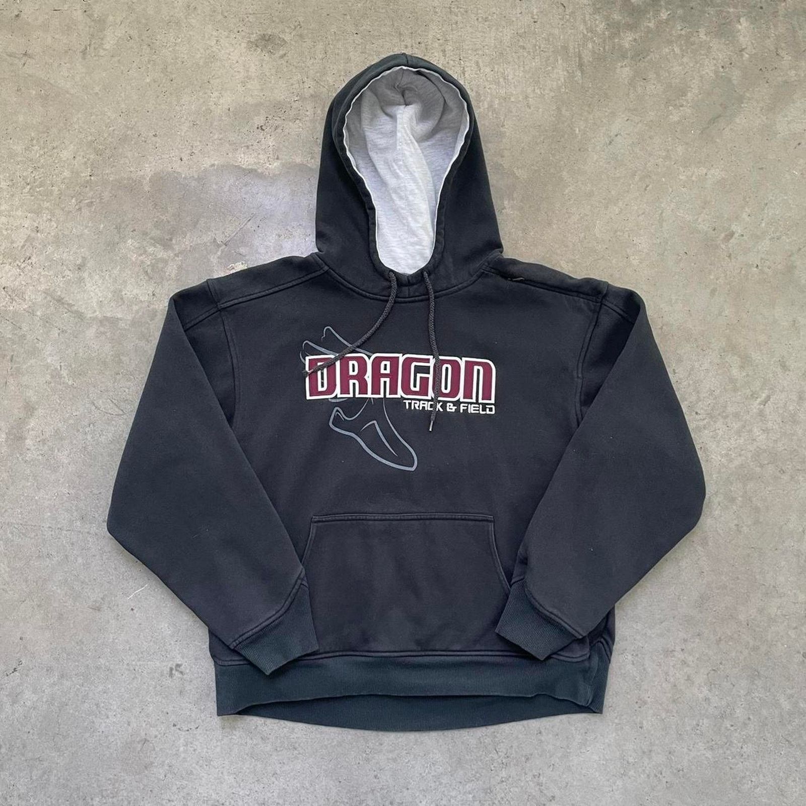 Vintage “Dragon Track and Field” Hoodie Size US M / EU 48-50 / 2 - 1 Thumbnail
