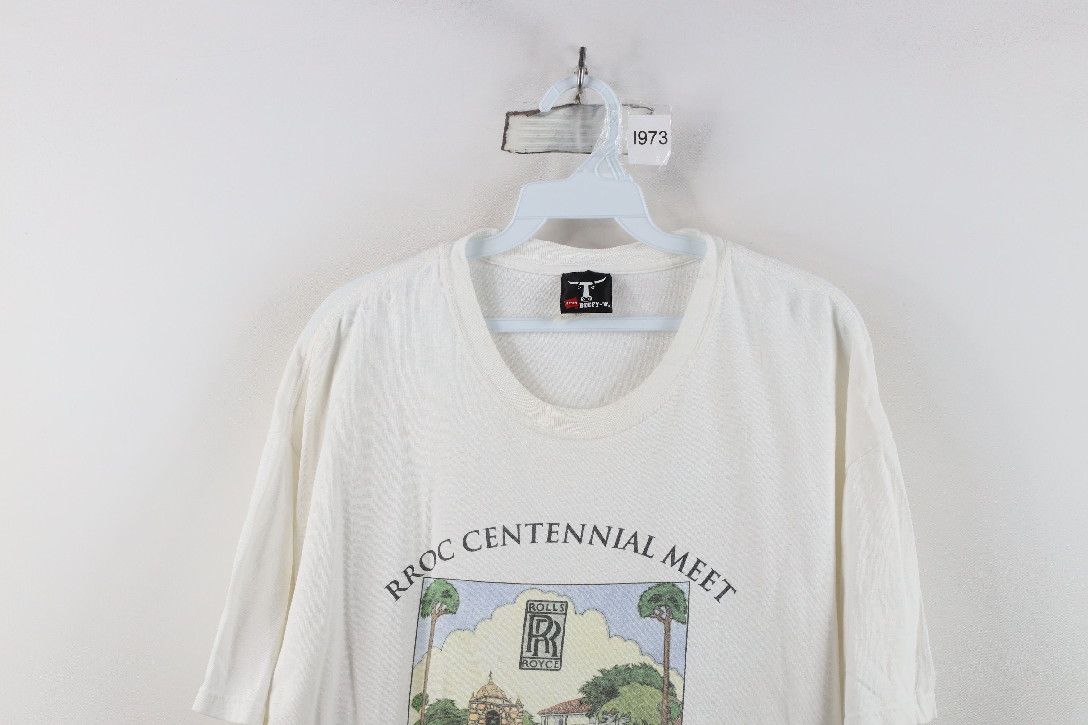 Vintage Vintage Y2K Centennial Rolls Royce Short Sleeve T-Shirt 2004 Size US XL / EU 56 / 4 - 2 Thumbnail