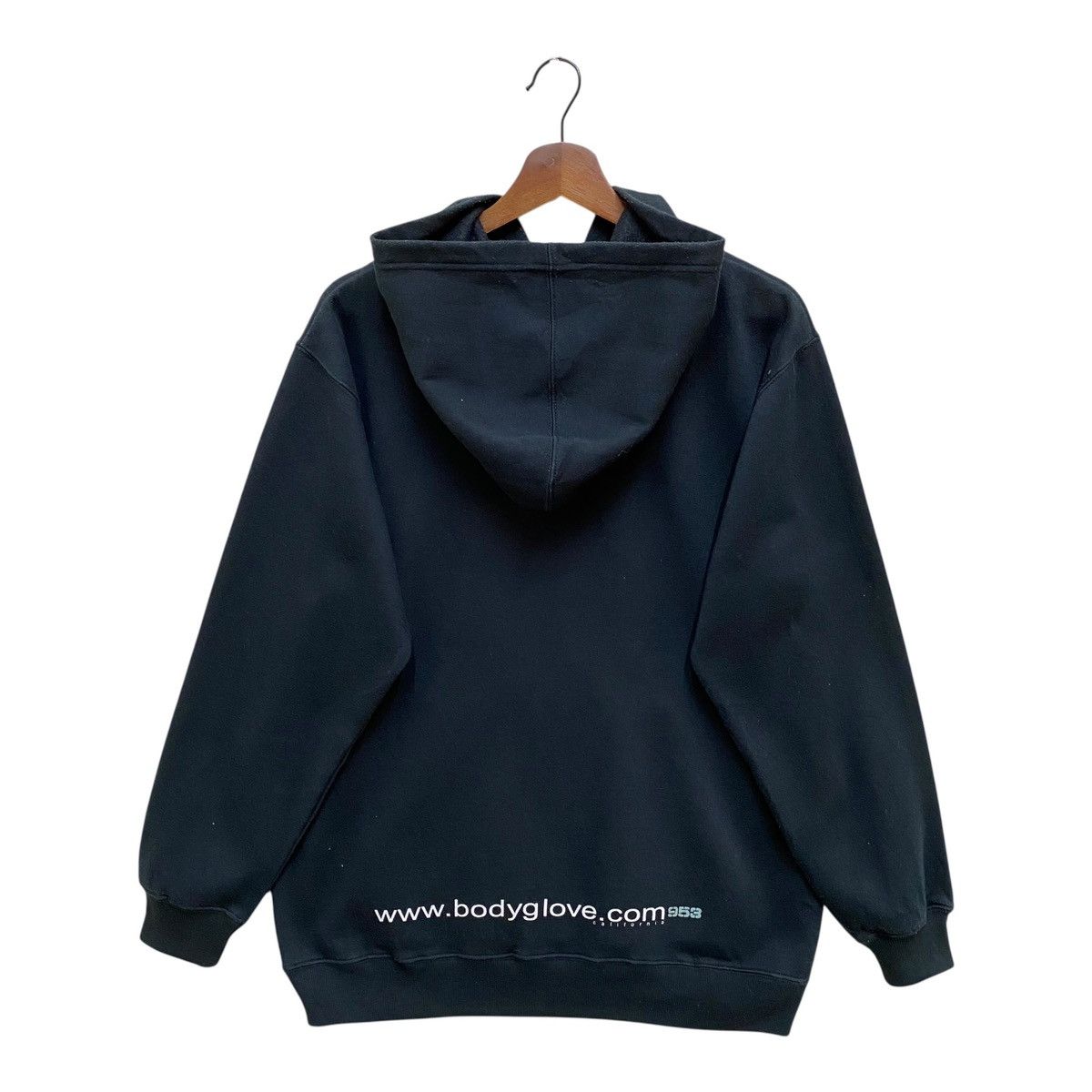 Body Glove Vintage Body Glove Hoodie Black Y2K Surf Style Medium Size US M / EU 48-50 / 2 - 5 Thumbnail