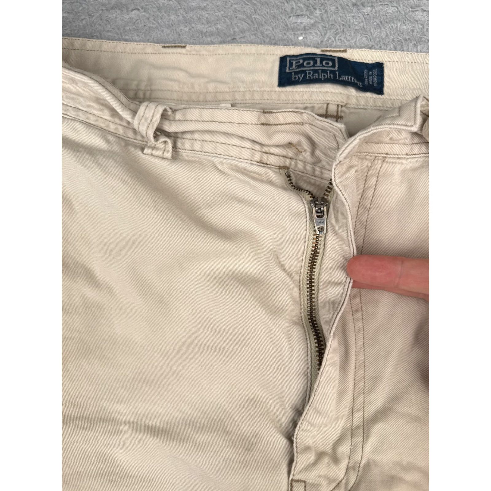 Polo Ralph Lauren Polo Ralph Lauren Shorts Men 38 Beige Cargo 100% Cotton Twill Hiking 38x10 READ Size US M / EU 48-50 / 2 - 6 Thumbnail