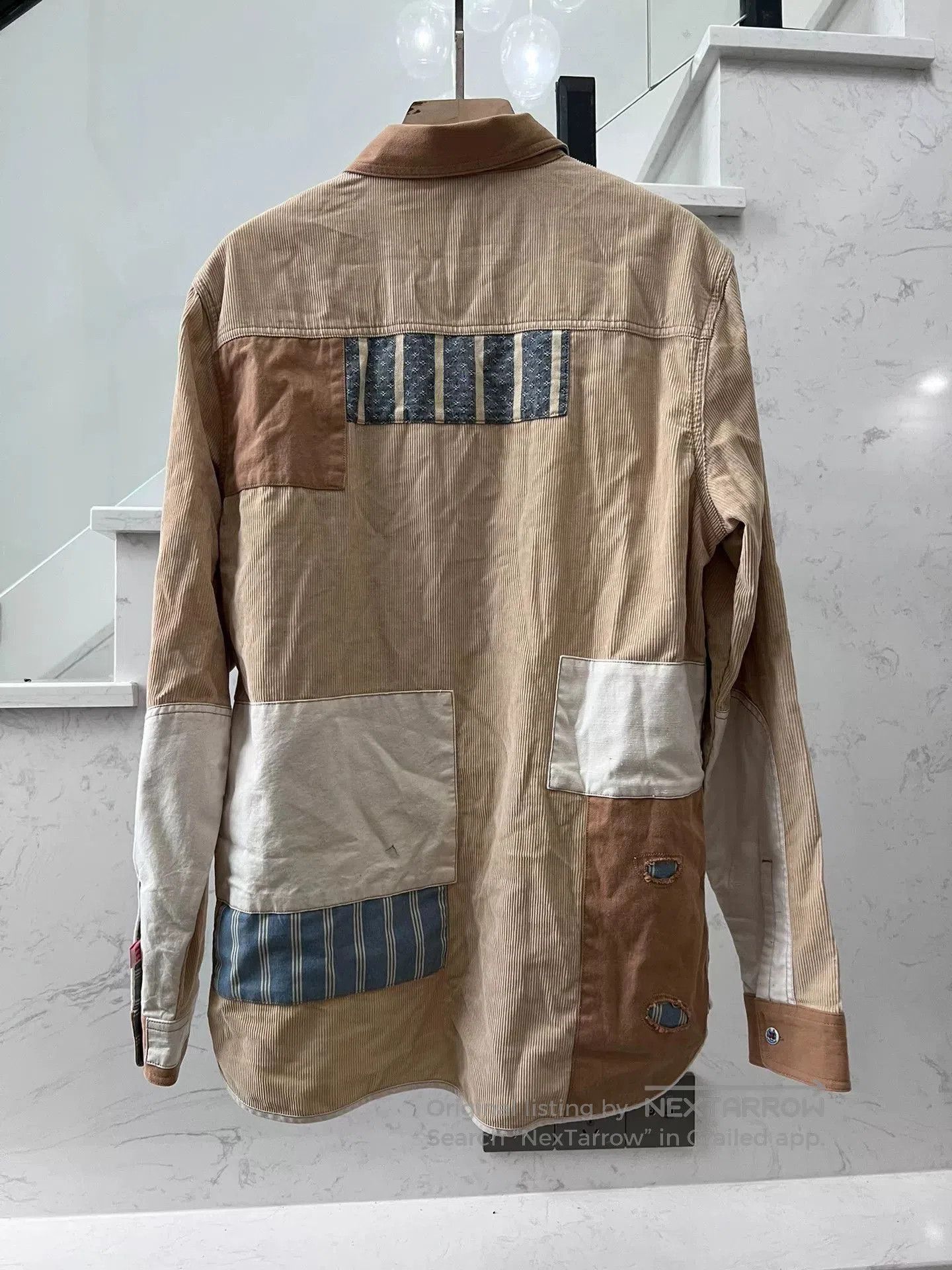 Scotch & Soda Scotch Soda Patchwork Corduroy Shirt. Size US M / EU 48-50 / 2 - 6 Thumbnail
