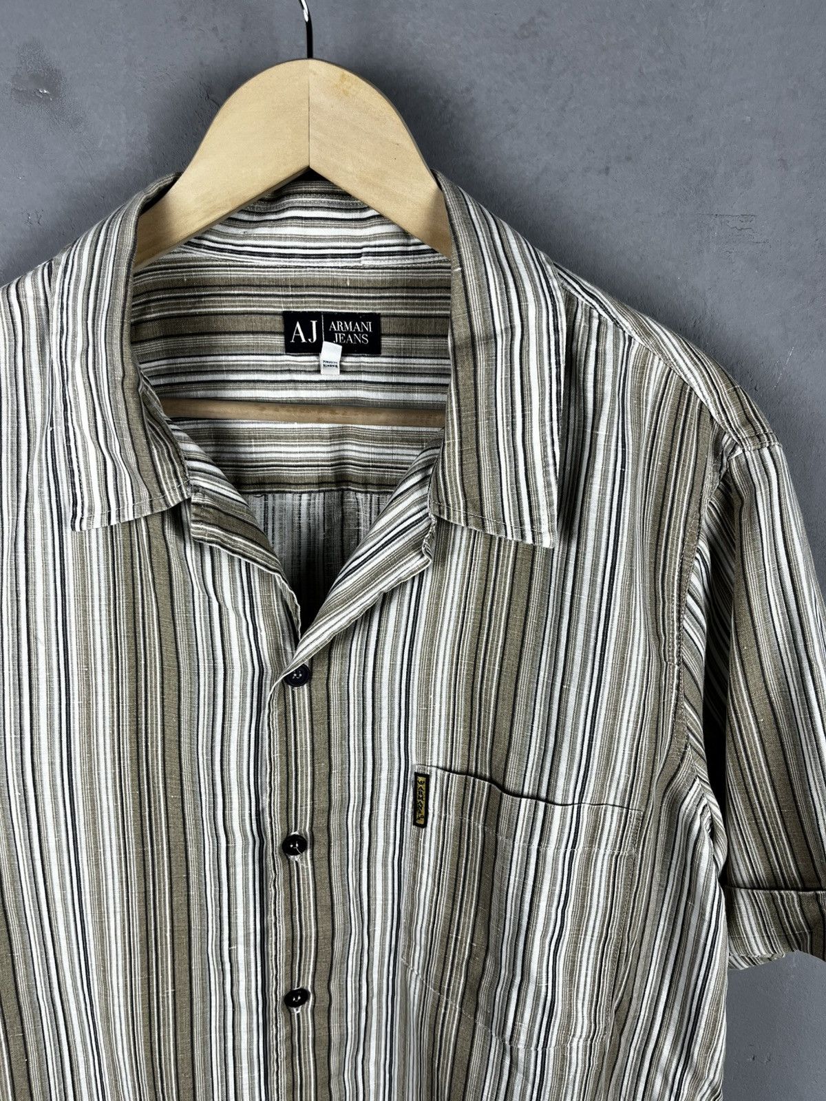 Armani Armani button shirt vintage 90s Size US XL / EU 56 / 4 - 2 Thumbnail