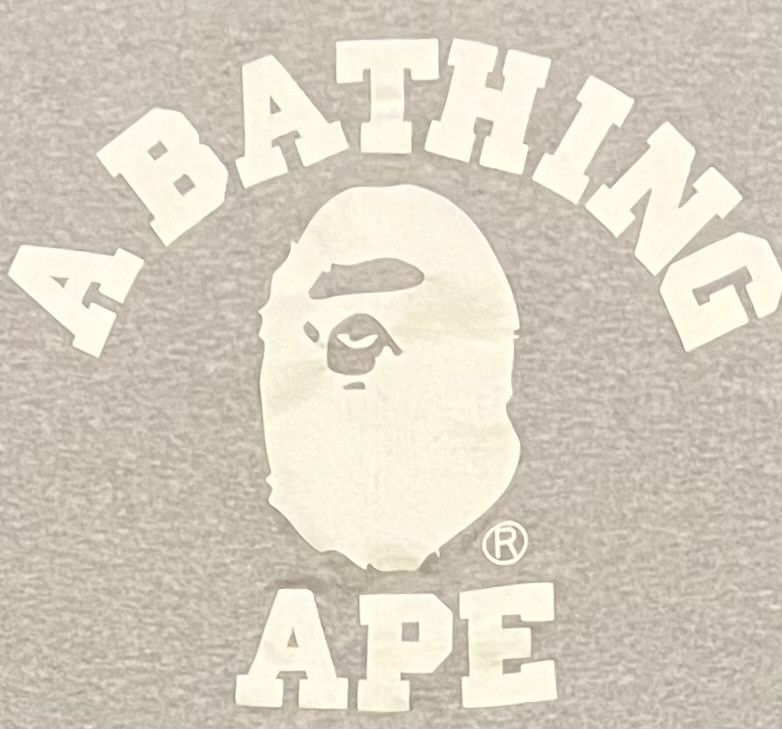 Bape Bape college logo tee shirt Size US XXL / EU 58 / 5 - 3 Thumbnail