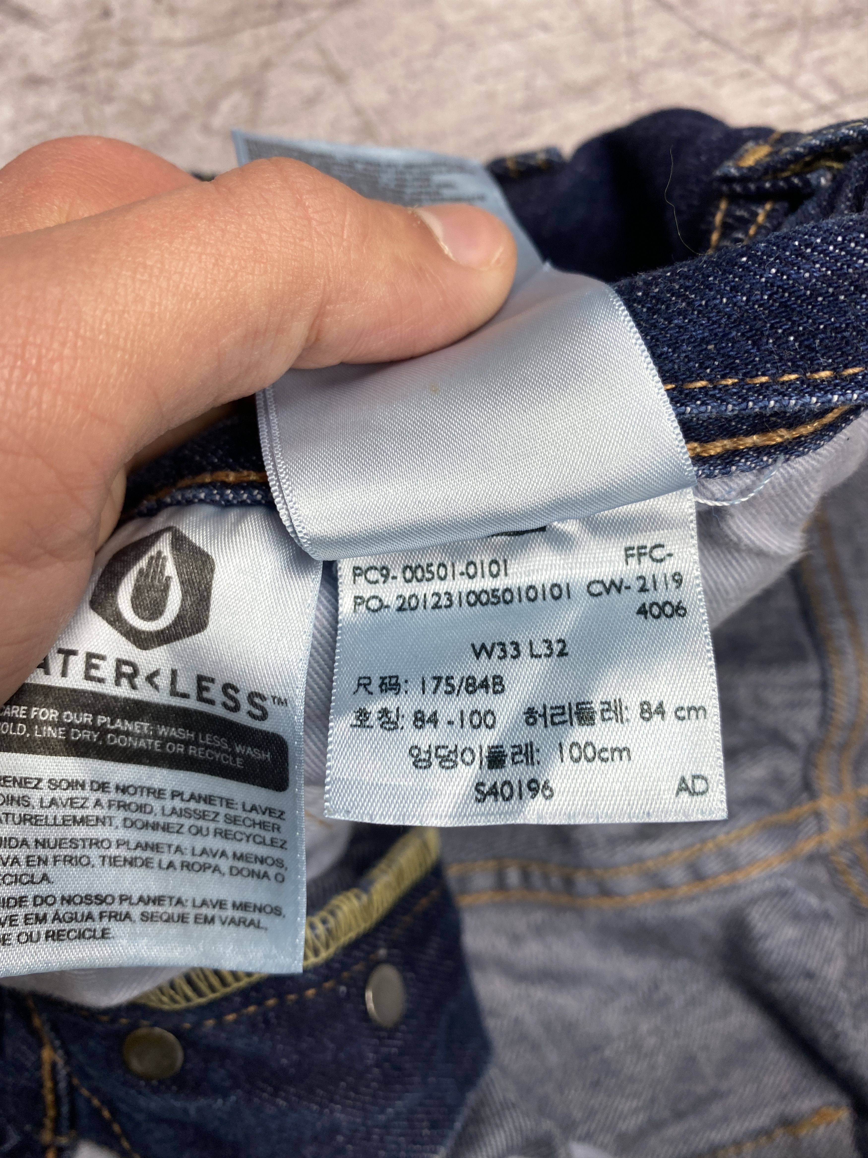 Levi's × Levi's Vintage Clothing Levi's 501 Vintage jeans denim pants Size US 33 - 8 Thumbnail