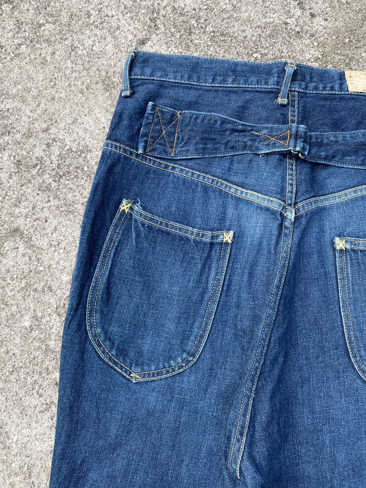 Kapital Kapital Japan Long Rise Buckle Back Jeans Size US 28 / EU 44 - 14 Thumbnail