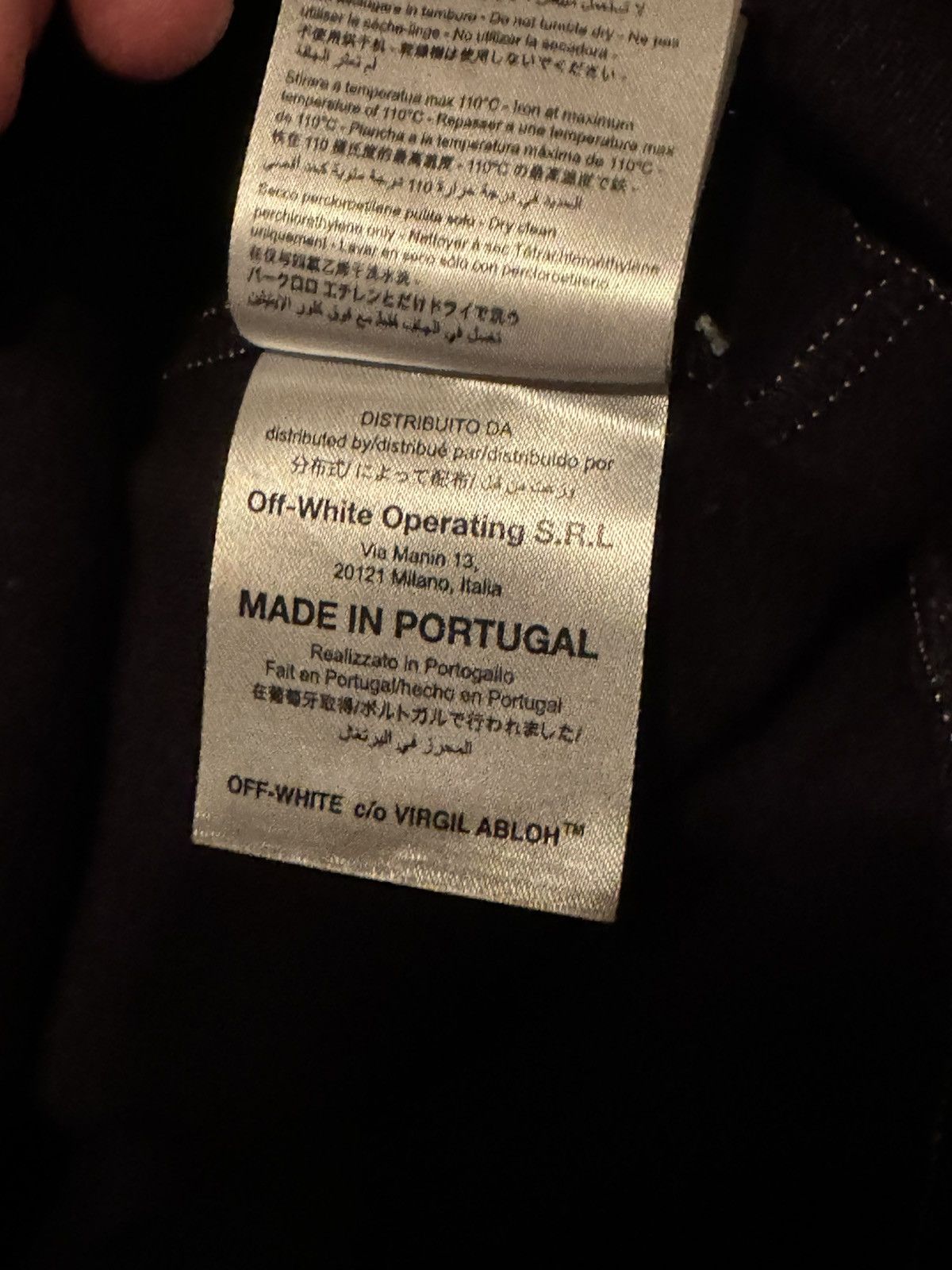 Off-White Off-White I Just Was Thinking Hoodie Size US M / EU 48-50 / 2 - 7 Thumbnail