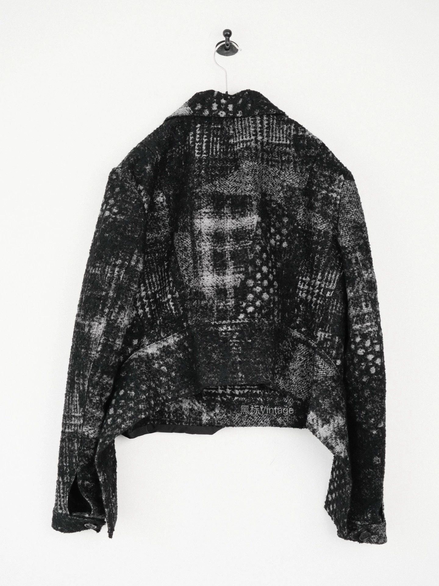 Yohji Yamamoto Yohji Yamamoto 24AW Vintage Jacquard Zip Jacket Women's Size S / US 4 / IT 40 - 6 Thumbnail