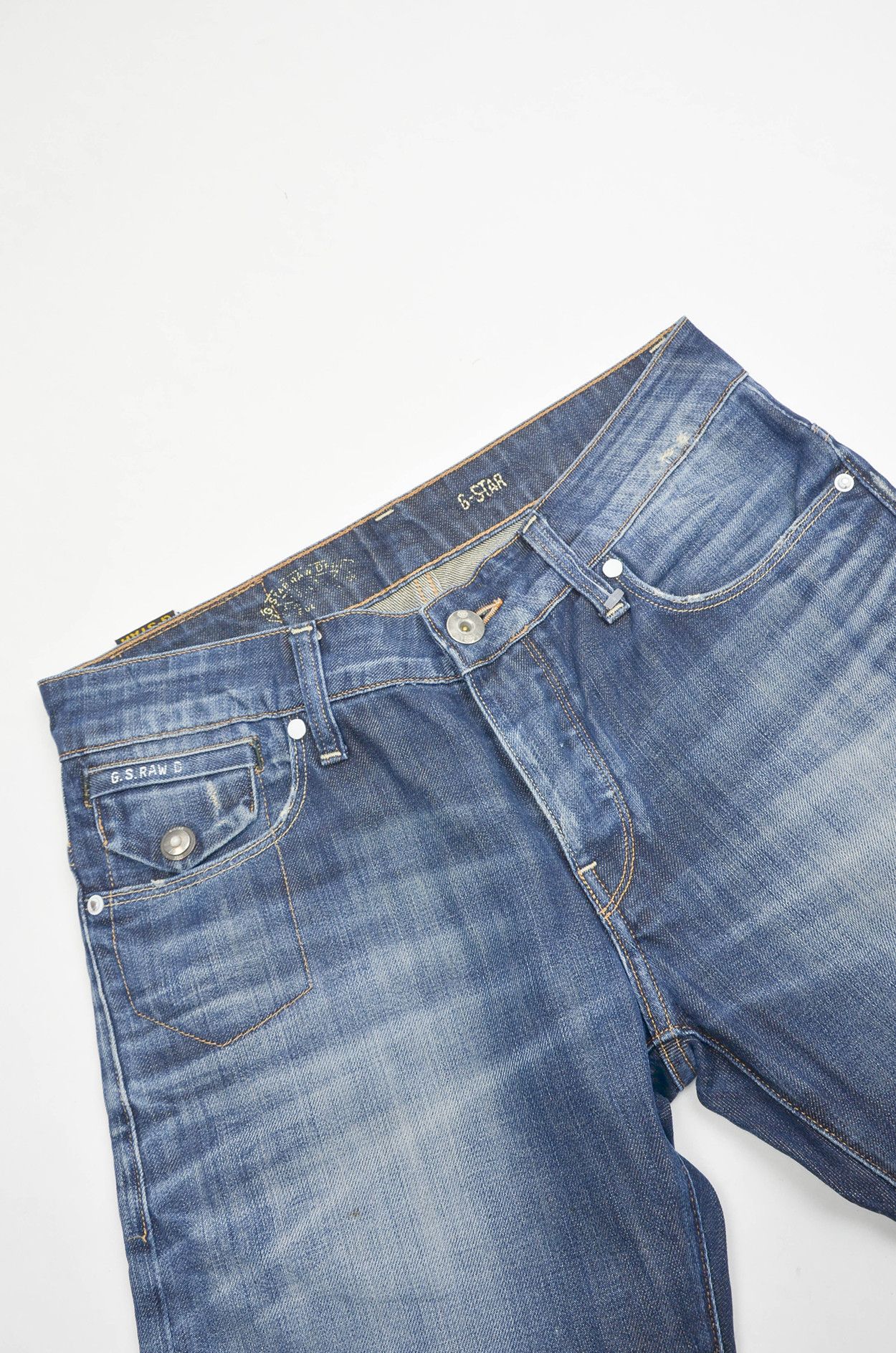 G-Star G-STAR RAW 3301 Slim Straight Fit Raw Denim Jeans W30 Size US 30 / EU 46 - 3 Thumbnail