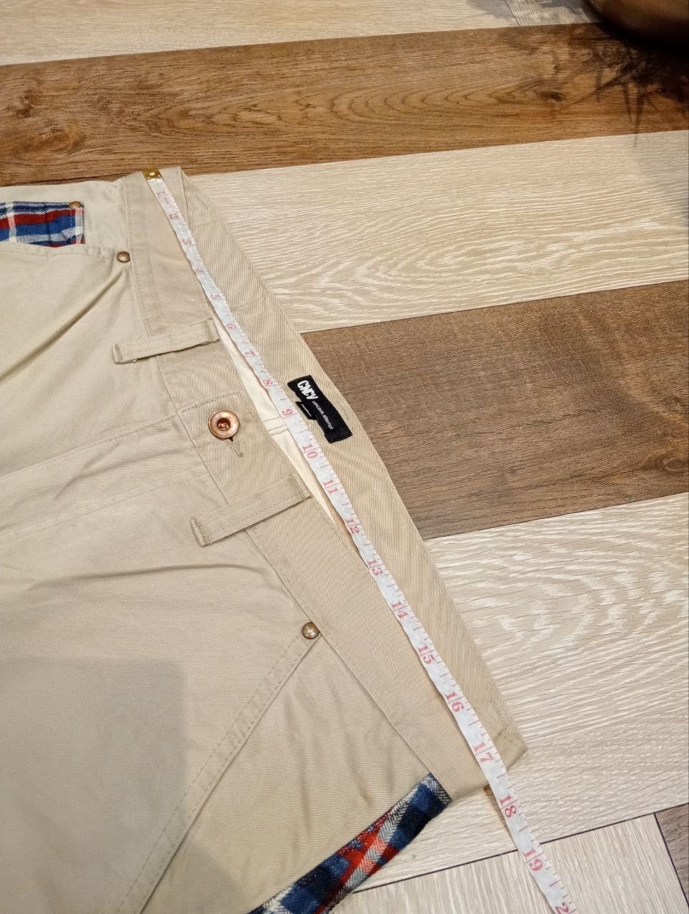 Japanese Brand CNCV CONCAVE ATTEMPT KHAKI COTTON PANTS Size US 35 - 12 Thumbnail